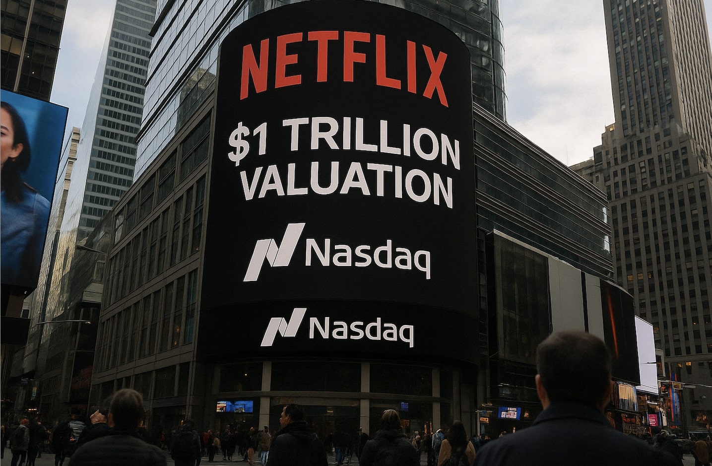 NASDAQ:NFLX Surges to $1095—But Can It Justify a $1 Trillion Valuation Amid Recession Fears?
