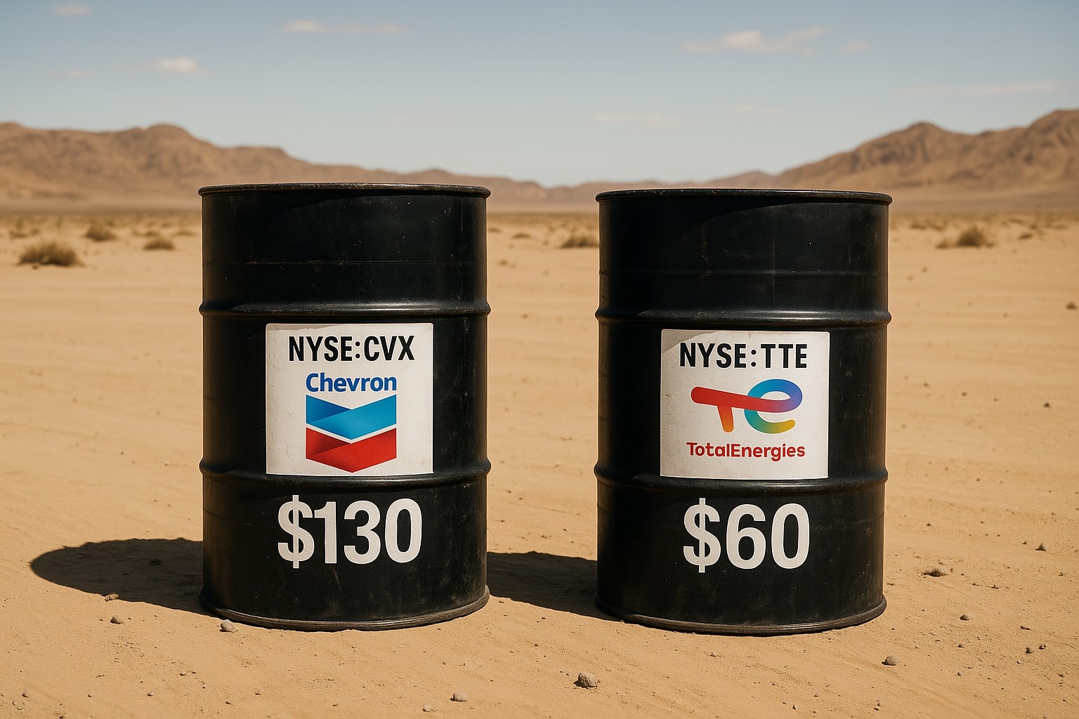 NYSE:CVX Chevron $130 Rally VS NYSE:TTE TotalEnergies at $60 – Which Stock To Pick?