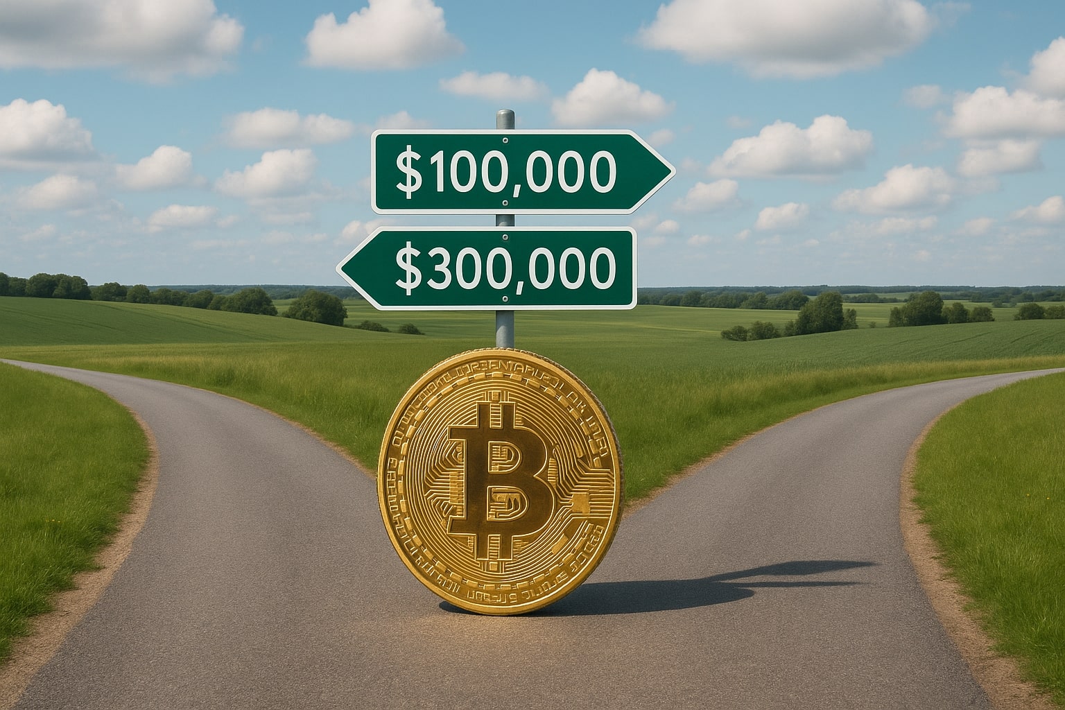 Will Bitcoin (BTC-USD) Reach $100,000 or Soar to $300,000 by 2025?