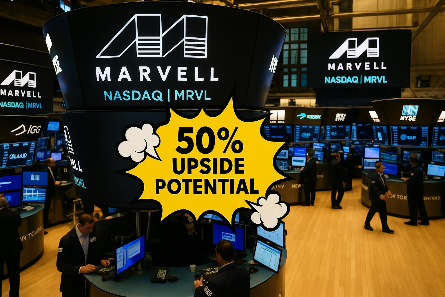 Can Marvell (NASDAQ: MRVL) Hit $100 With AI Revenue Surging 76%?