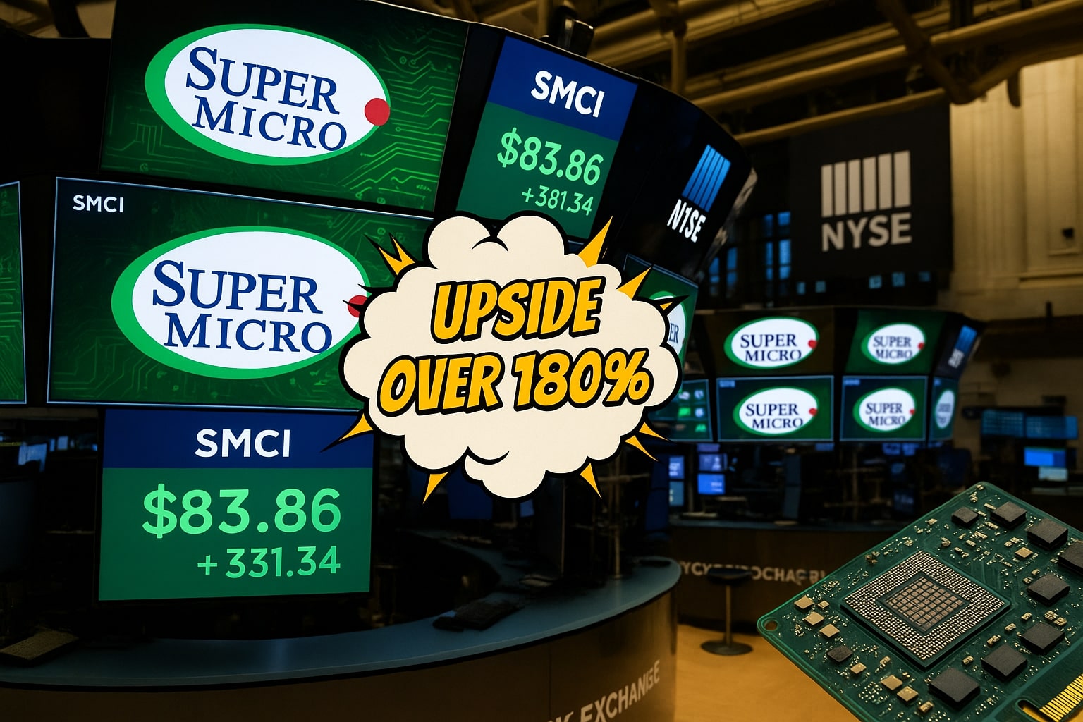 Super Micro Computer (NASDAQ:SMCI) Eyes $40B Revenue as AI Surge Reignites Rally
