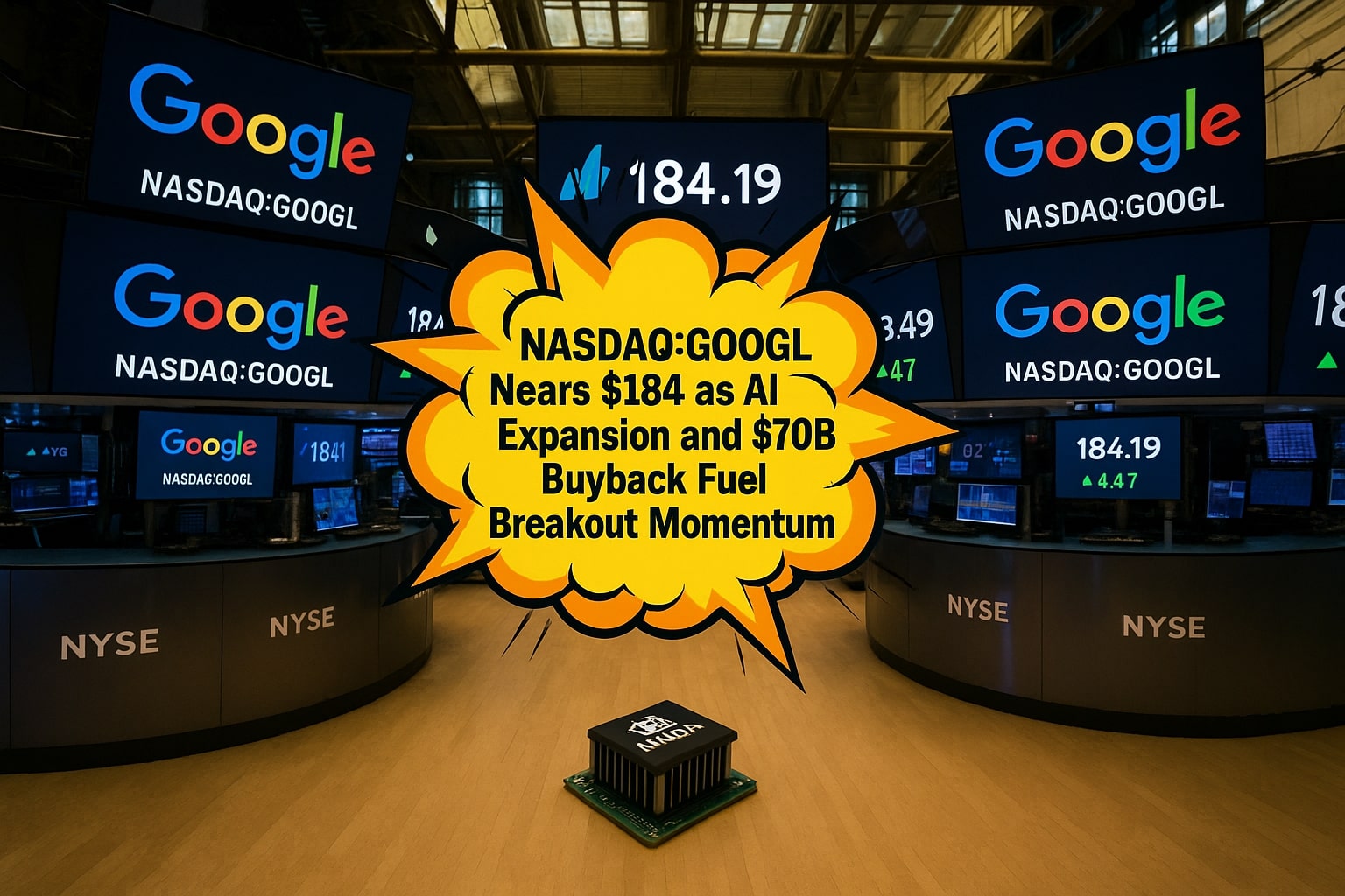 Alphabet (NASDAQ:GOOGL) Eyes Breakout Above $184 as AI Tailwinds Strengthen