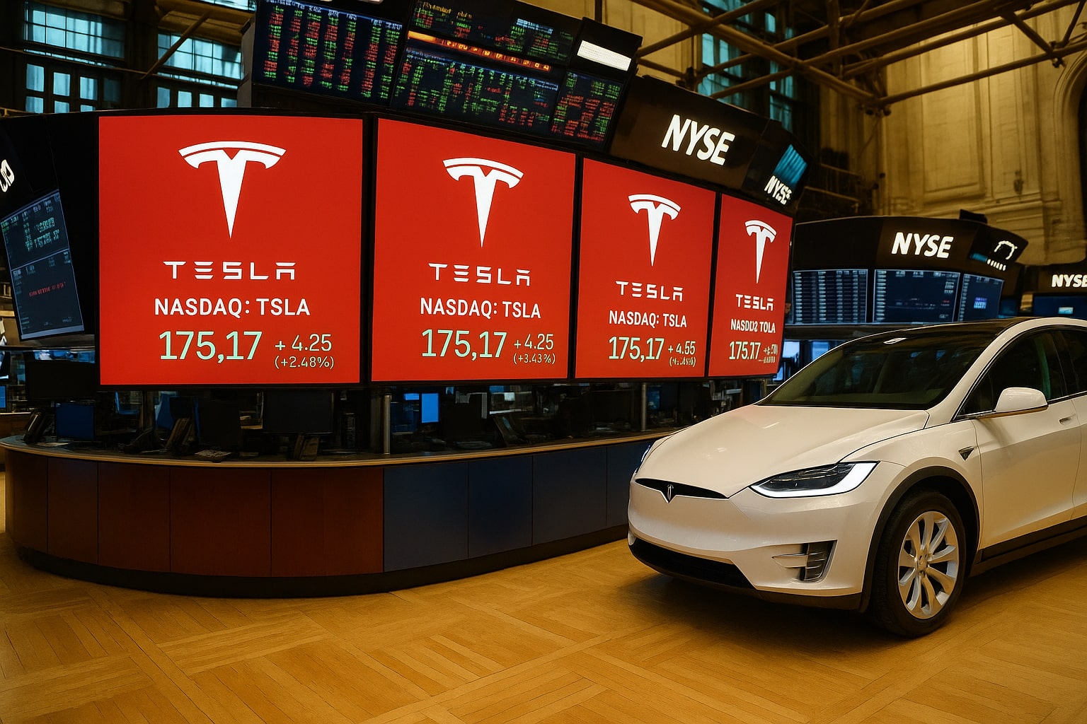 Tesla (NASDAQ:TSLA) Falls Below $182 as Margin Erosion and China Risk Deepen
