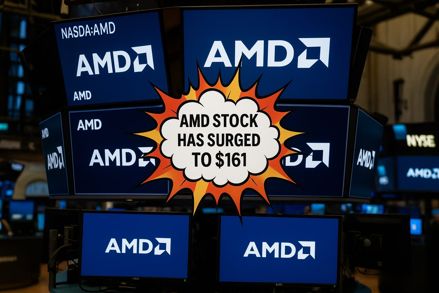AMD Jumps to $161 as Hyperscaler AI Orders Drive Breakout Setup