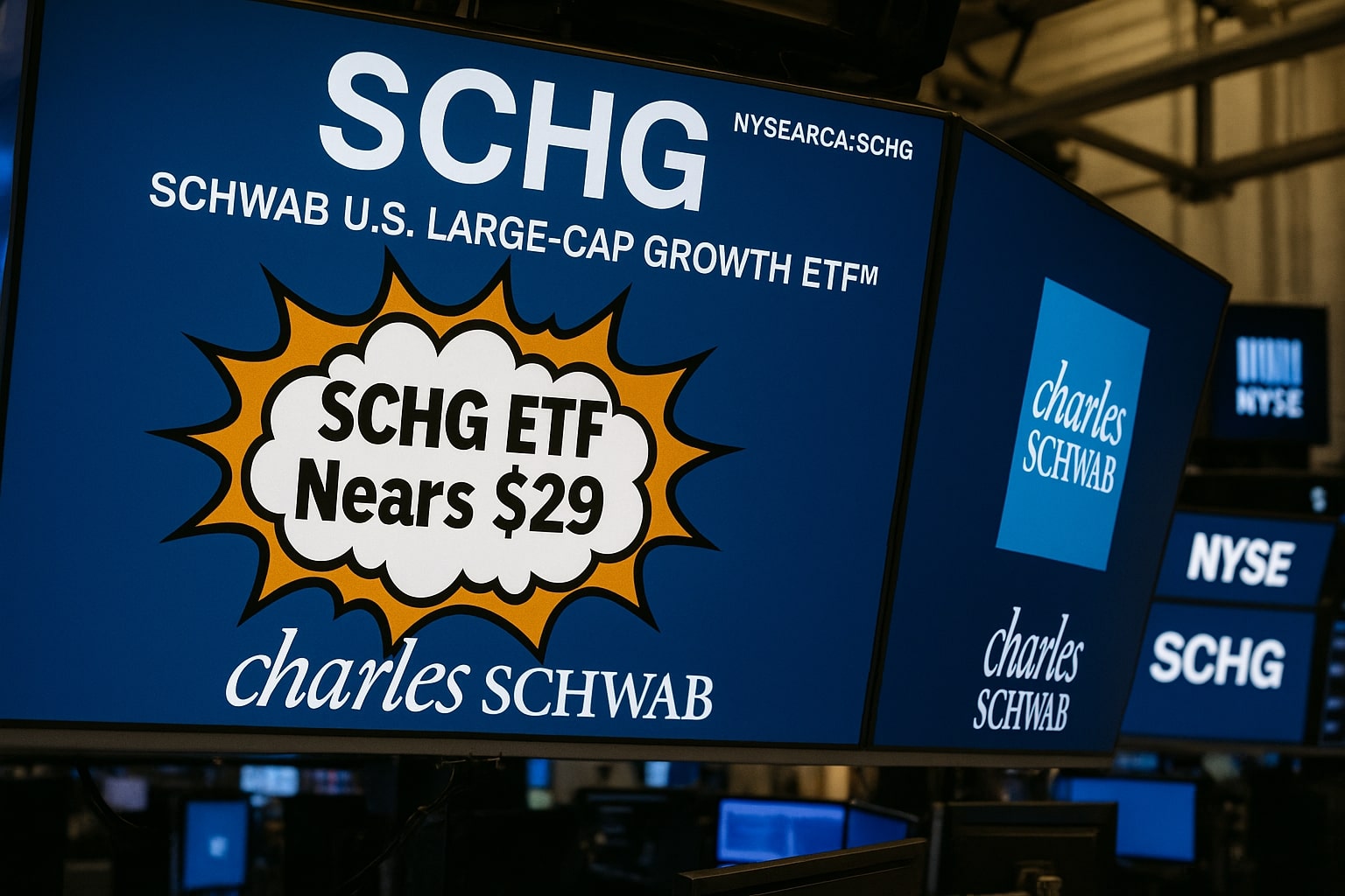 SCHG ETF Surges to $28.86 on Mega-Cap AI Momentum: Is Schwab’s Growth Giant the Best Tech Bet?