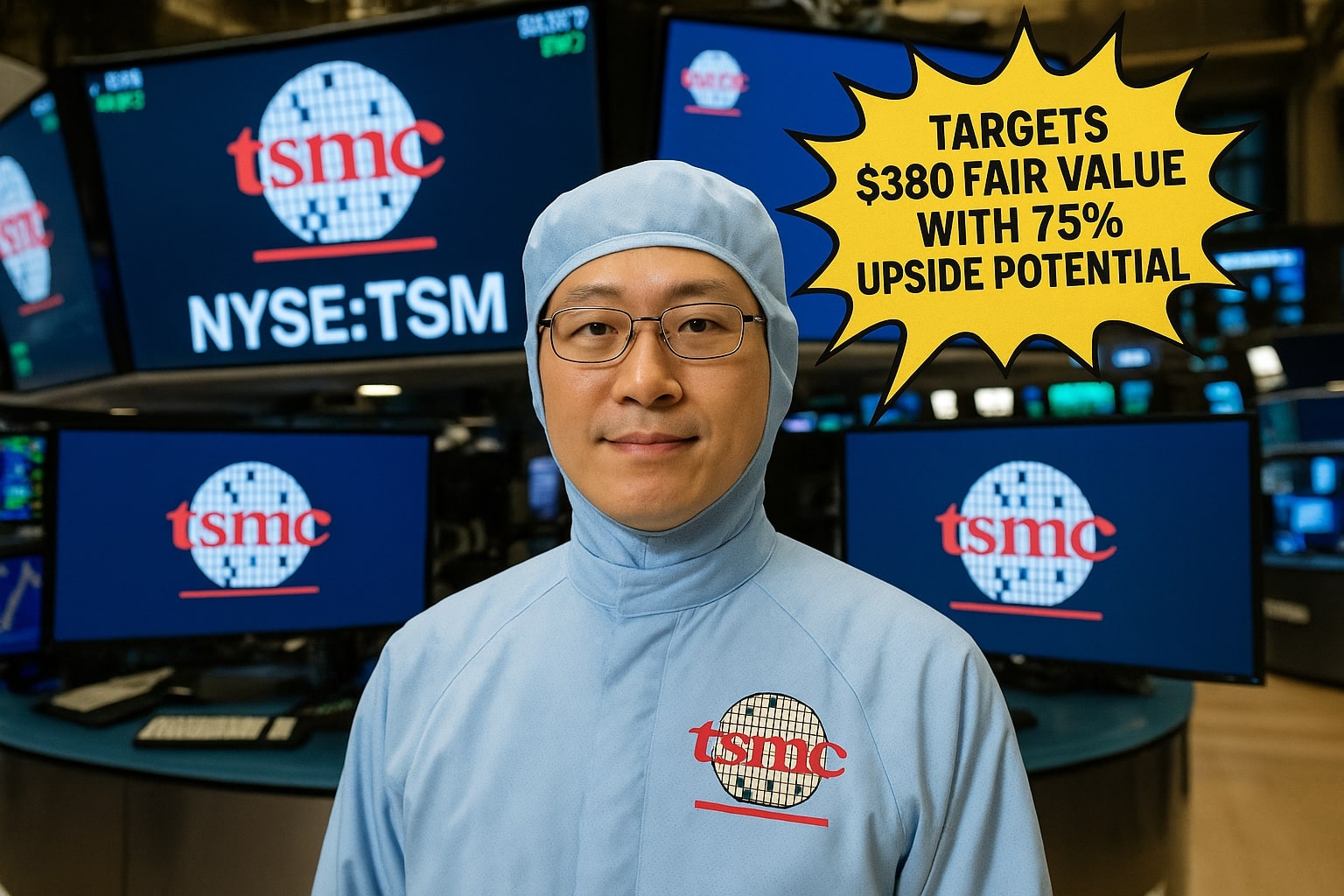 TSMC (NYSE:TSM) Stock Powers Toward $380 Fair Value With 75% Upside Potential