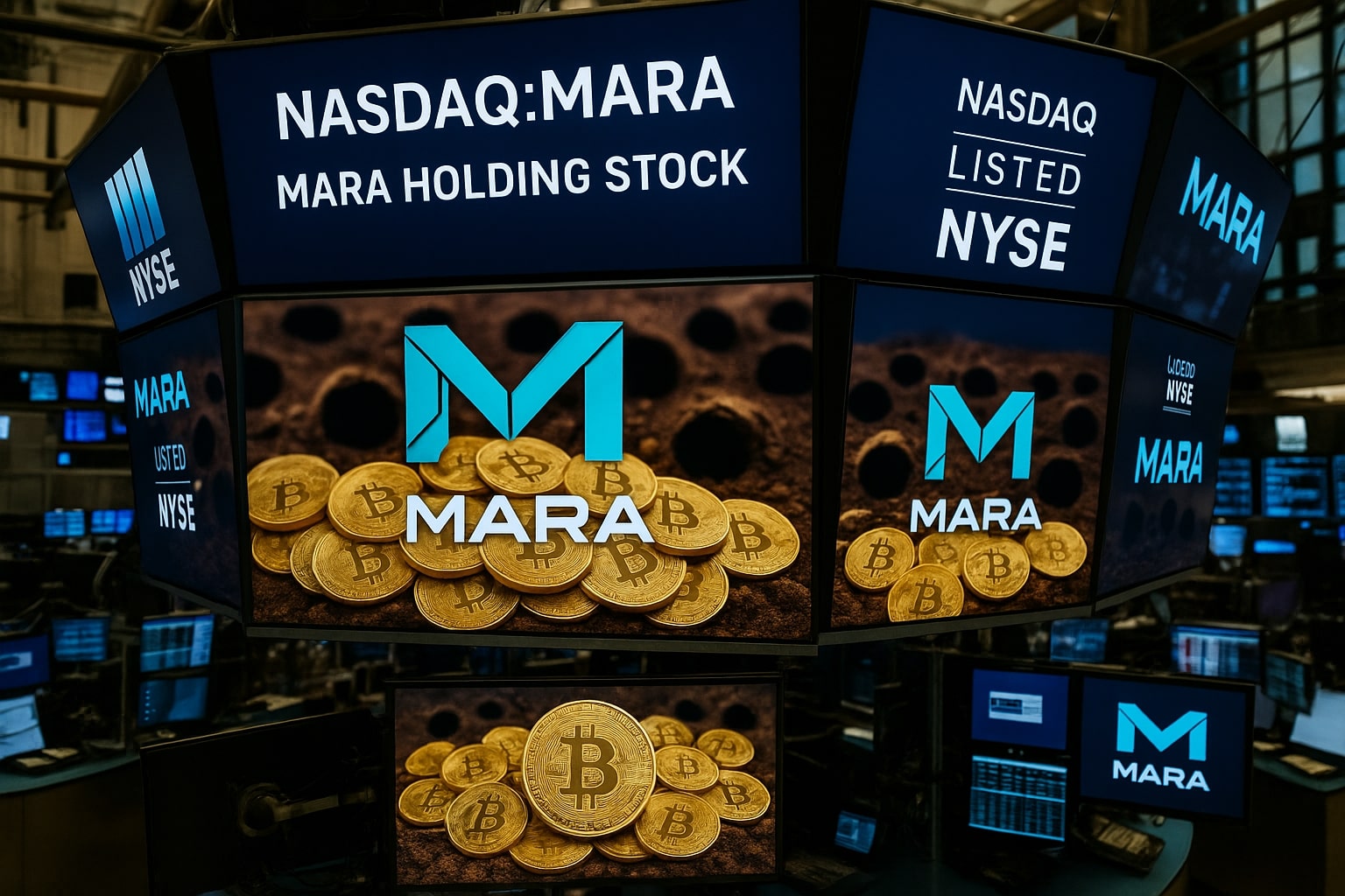 MARA Explodes 11% Higher as Bitcoin Surge and Hash-Rate Growth Ignite Stock Market Optimism