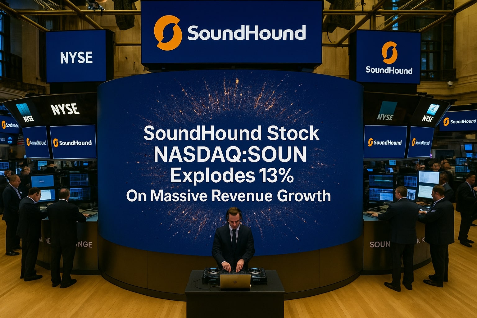 SoundHound (SOUN) Explodes 13% on Massive Revenue Surge and AI Bookings Boom