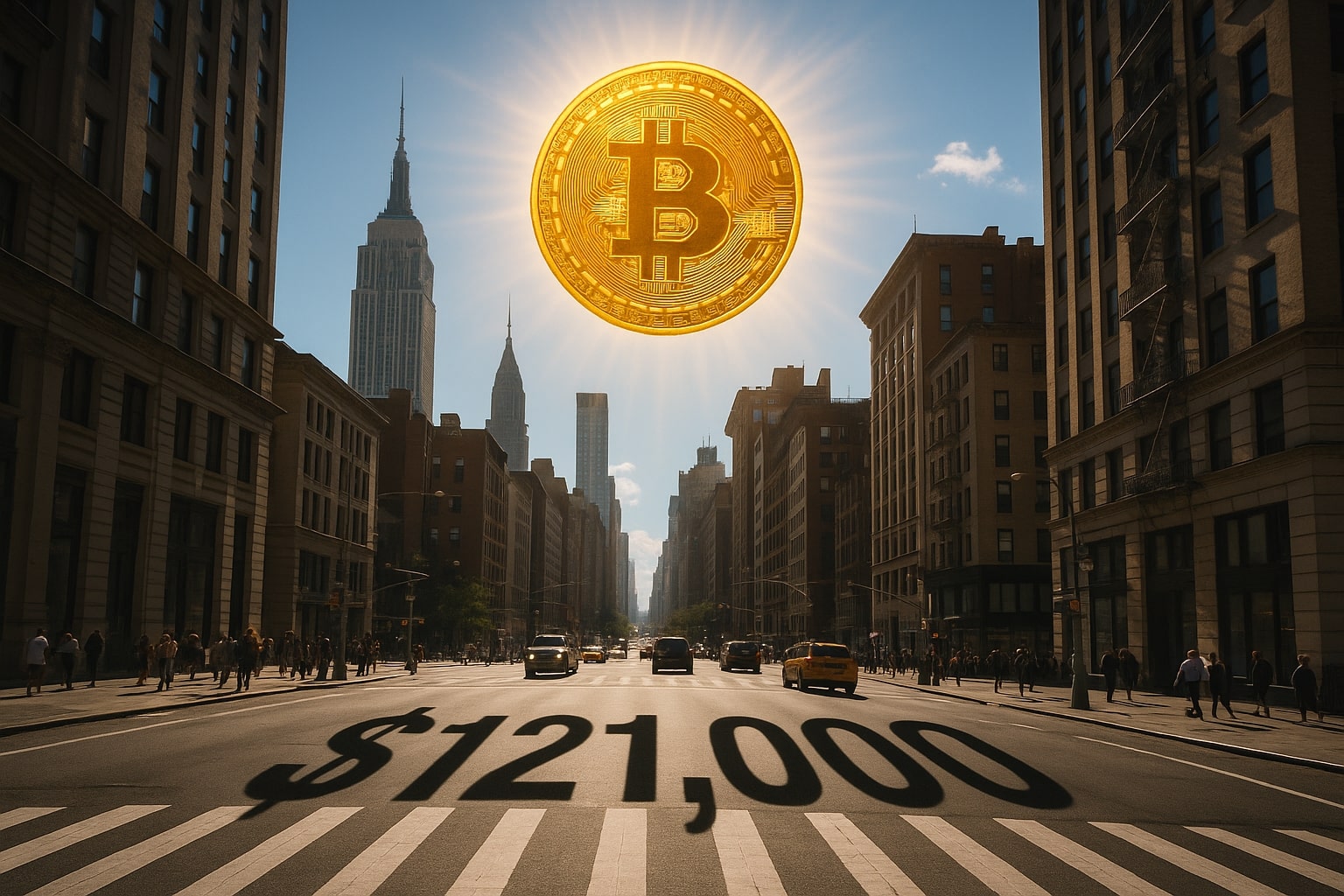Bitcoin Price Breakout: ETF Demand, Whale Buys, and U.S. Legislation Drive $121K Surge