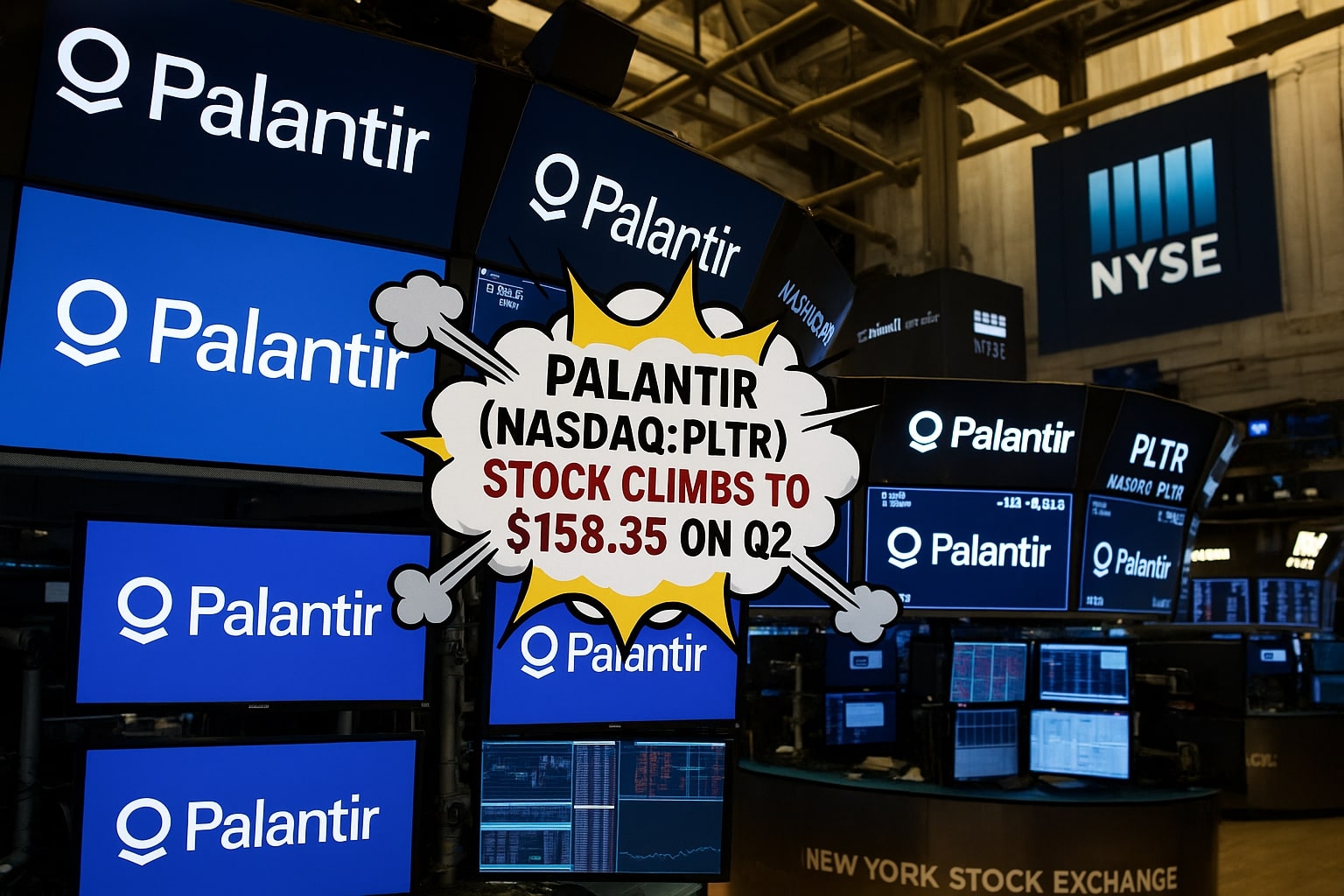 Palantir (NASDAQ:PLTR) Stock Advances to $158.35 as U.S. Army Mega-Deal and Partner Expansion Fuel Share Gains