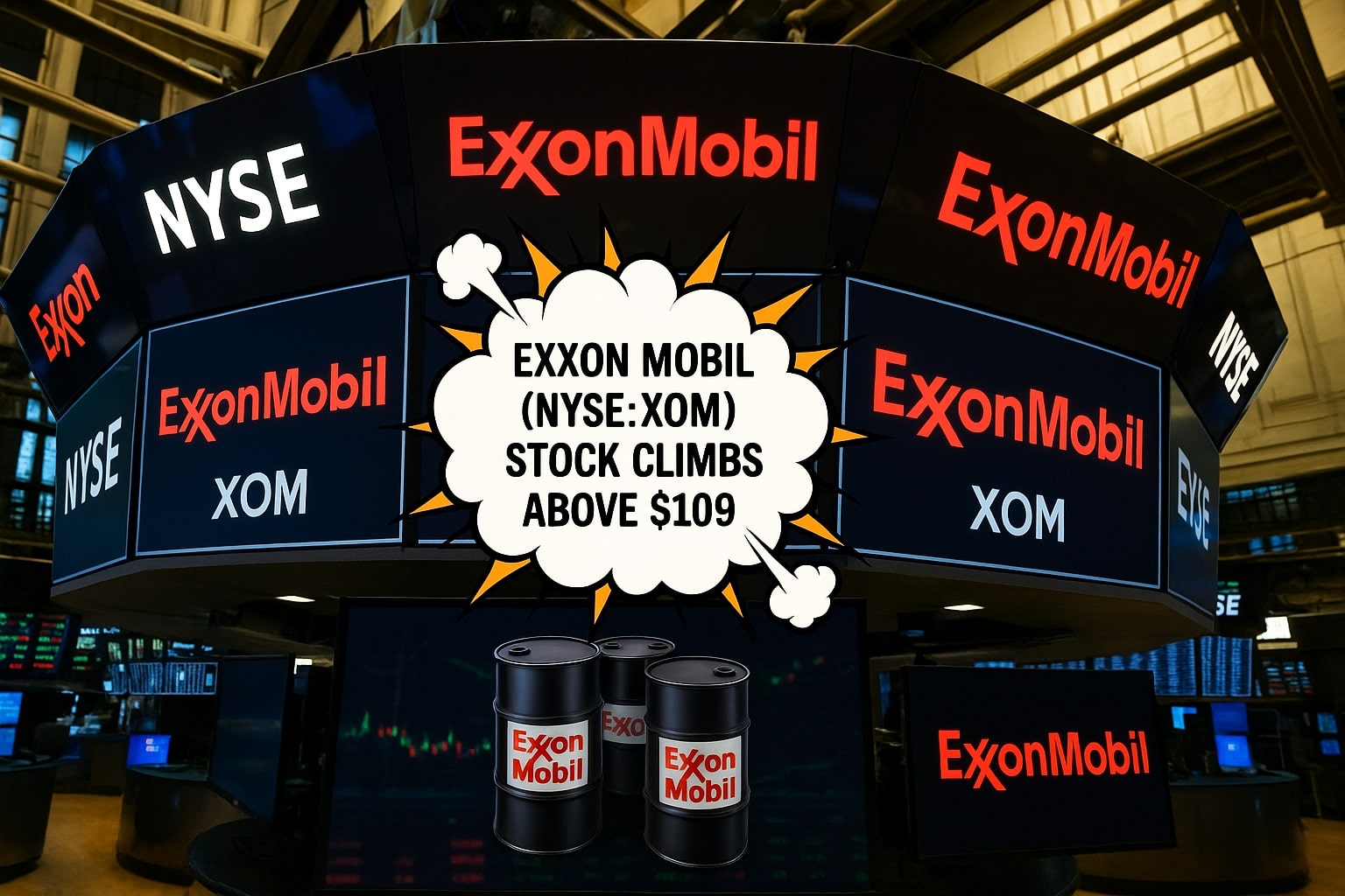 Exxon Mobil (NYSE:XOM) Stock Climbs Above $109 on Strong Q2 Beat, Permian Technologies and Guyana Growth