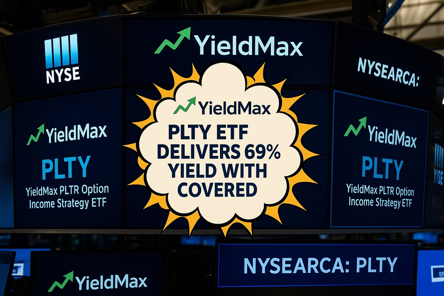PLTY ETF Harnesses Palantir’s Volatility to Power 69% Annualized Yield