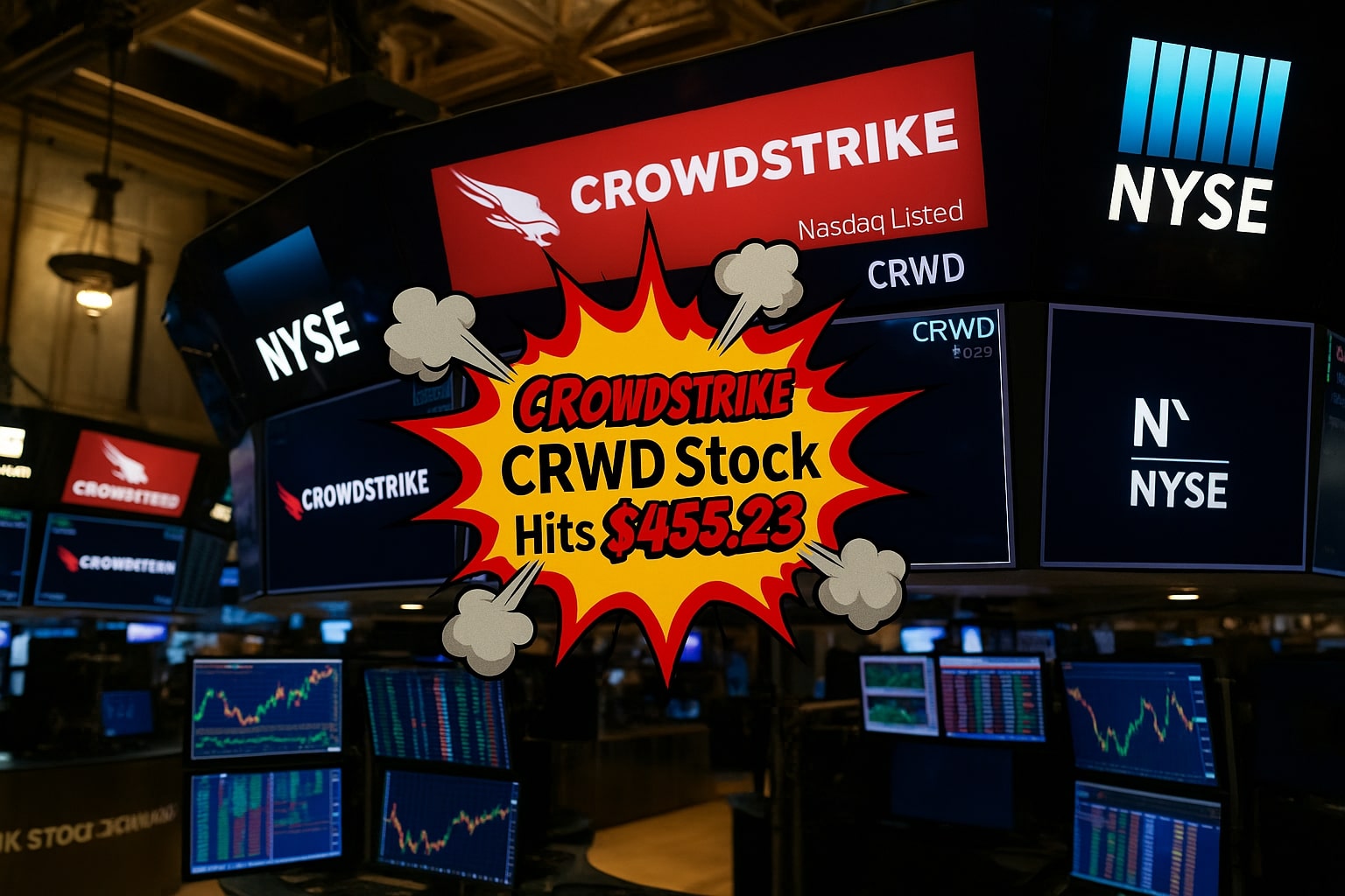CrowdStrike CRWD Stock Hits $455.23 on Accelerating ARR and Falcon Flex Subscription Gains