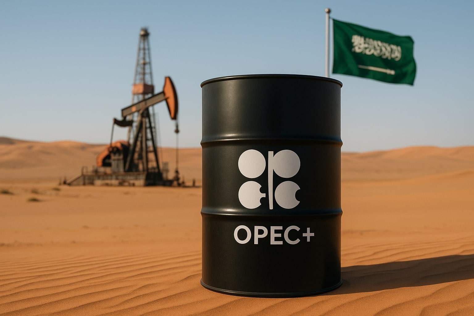 Oil Prices Buckle Under Tariff Shock and Rig Retrenchment: WTI (CL=F) $63.73, Brent (BZ=F) $66.49 as U.S. Output Slips and Saudi Drilling Cools
