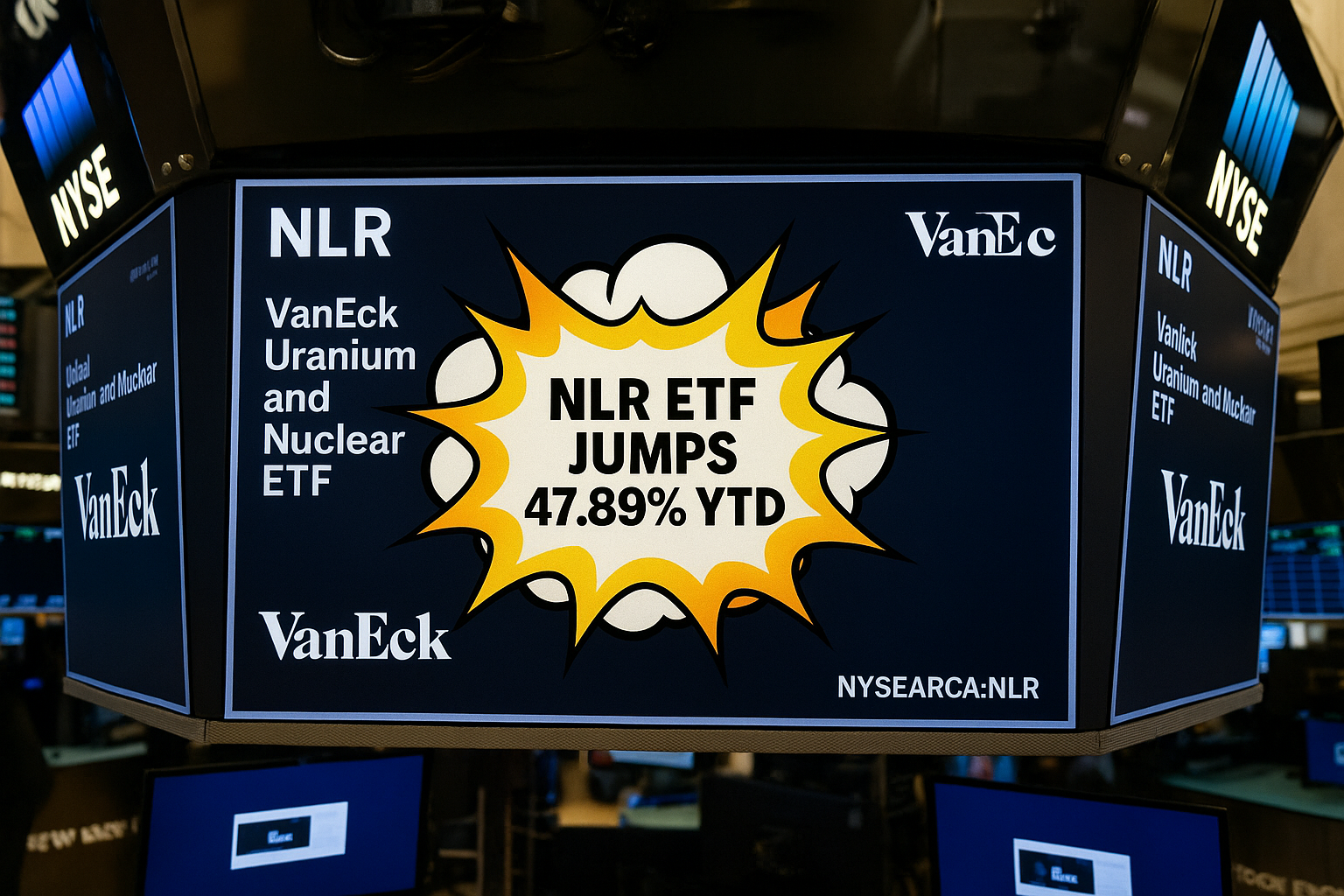 NLR ETF Powers 47.89% Higher on AI Energy Demand and U.S. Nuclear Expansion