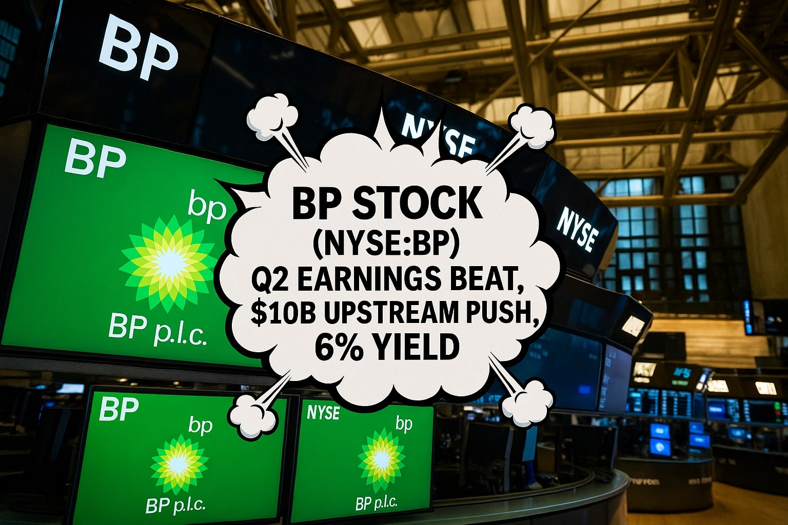 BP Stock (NYSE:BP) Tops Q2 Estimates, Lifts Dividend, Expands Upstream