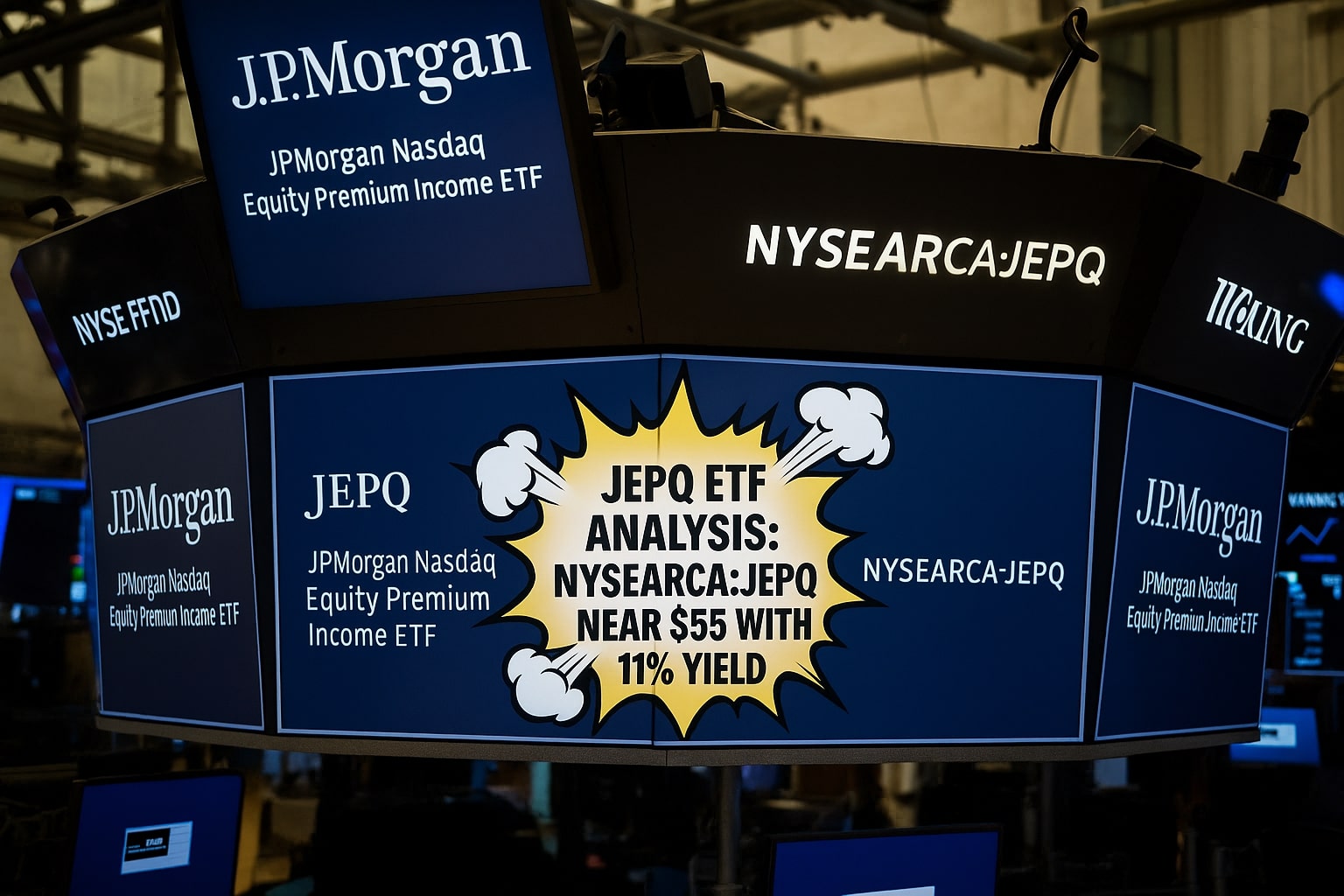 JEPQ ETF Analysis: NYSEARCA:JEPQ ETF at $55 With 11% Yield and Tech Exposure