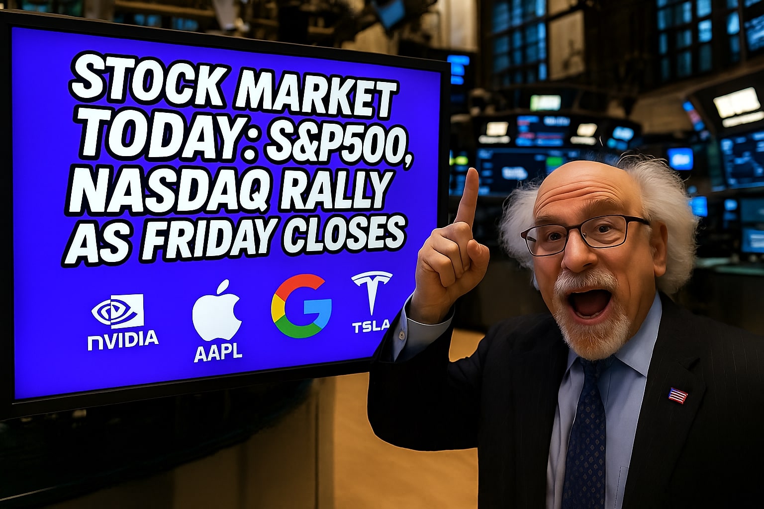 Stock Market Today: Dow, S&P 500, Nasdaq Surge on Friday Close