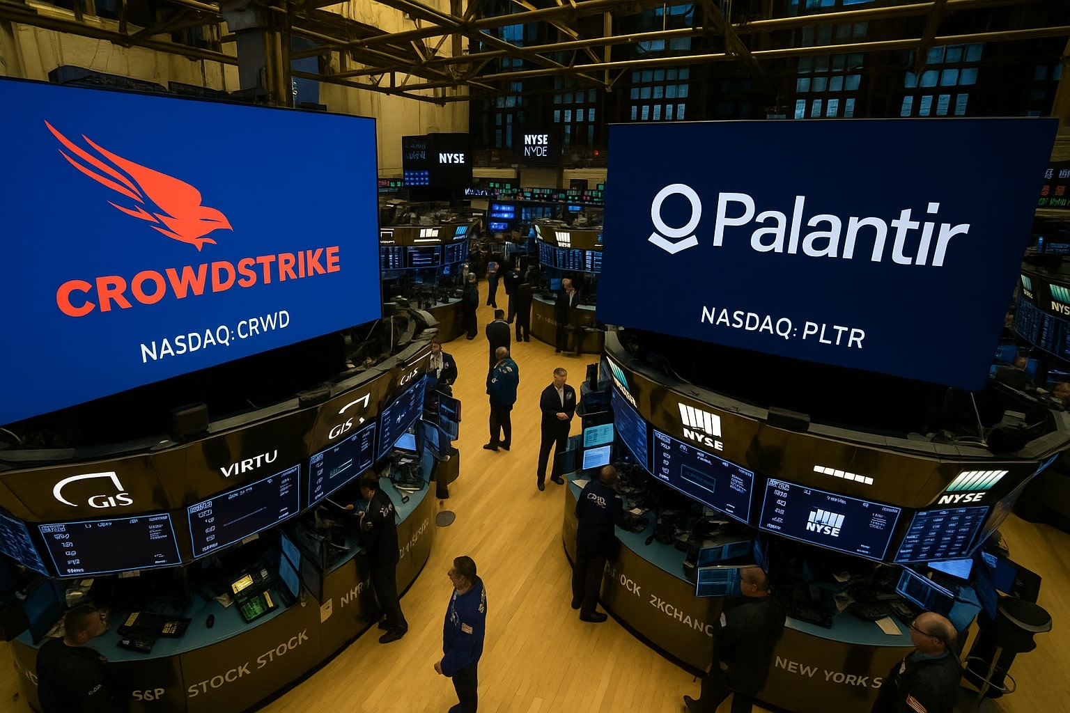 CrowdStrike Stock vs Palantir Stock Forecast – CRWD $413 Against PLTR $153