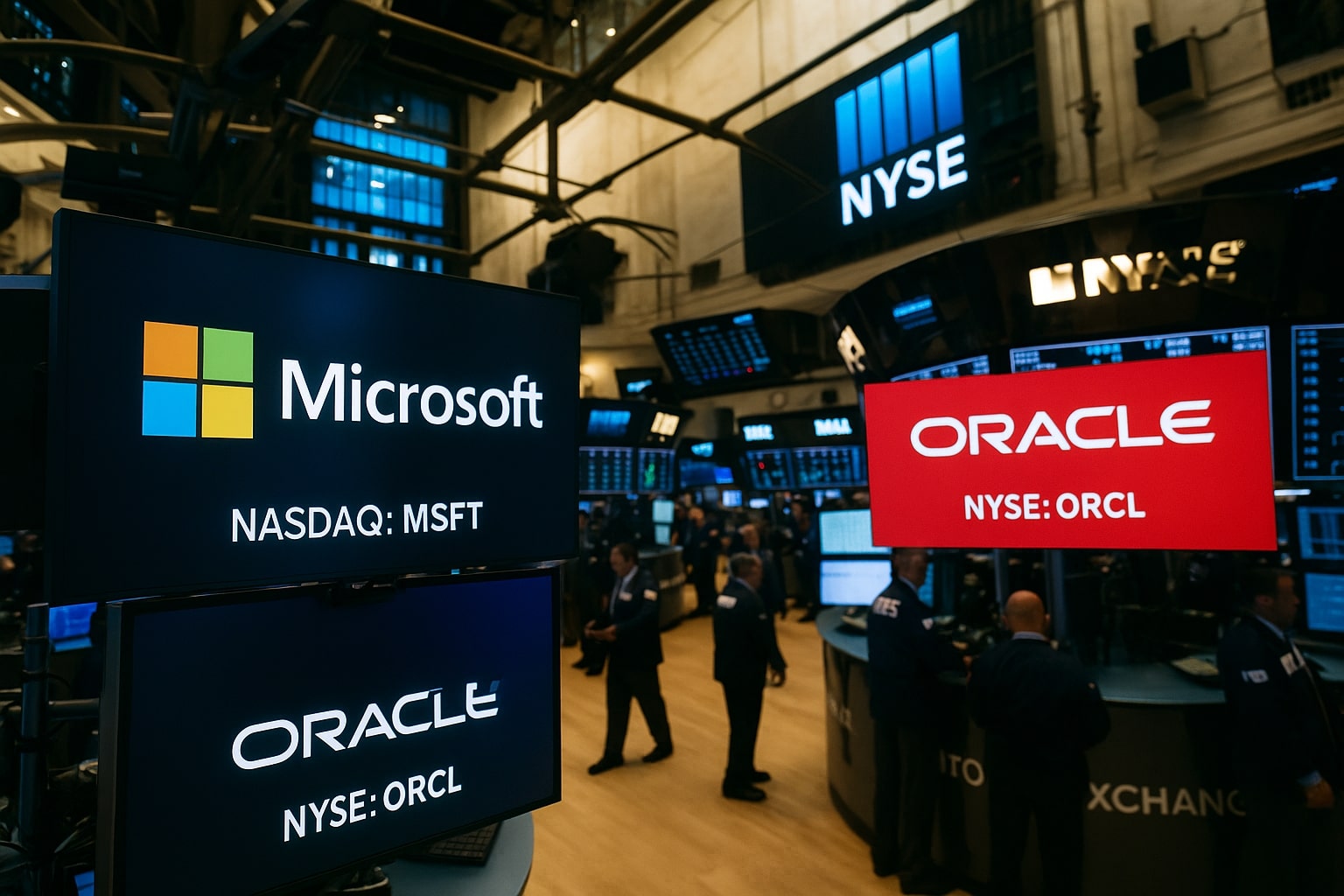Microsoft Stock vs Oracle Stock Forecast: MSFT and ORCL Clash in Cloud and AI Growth