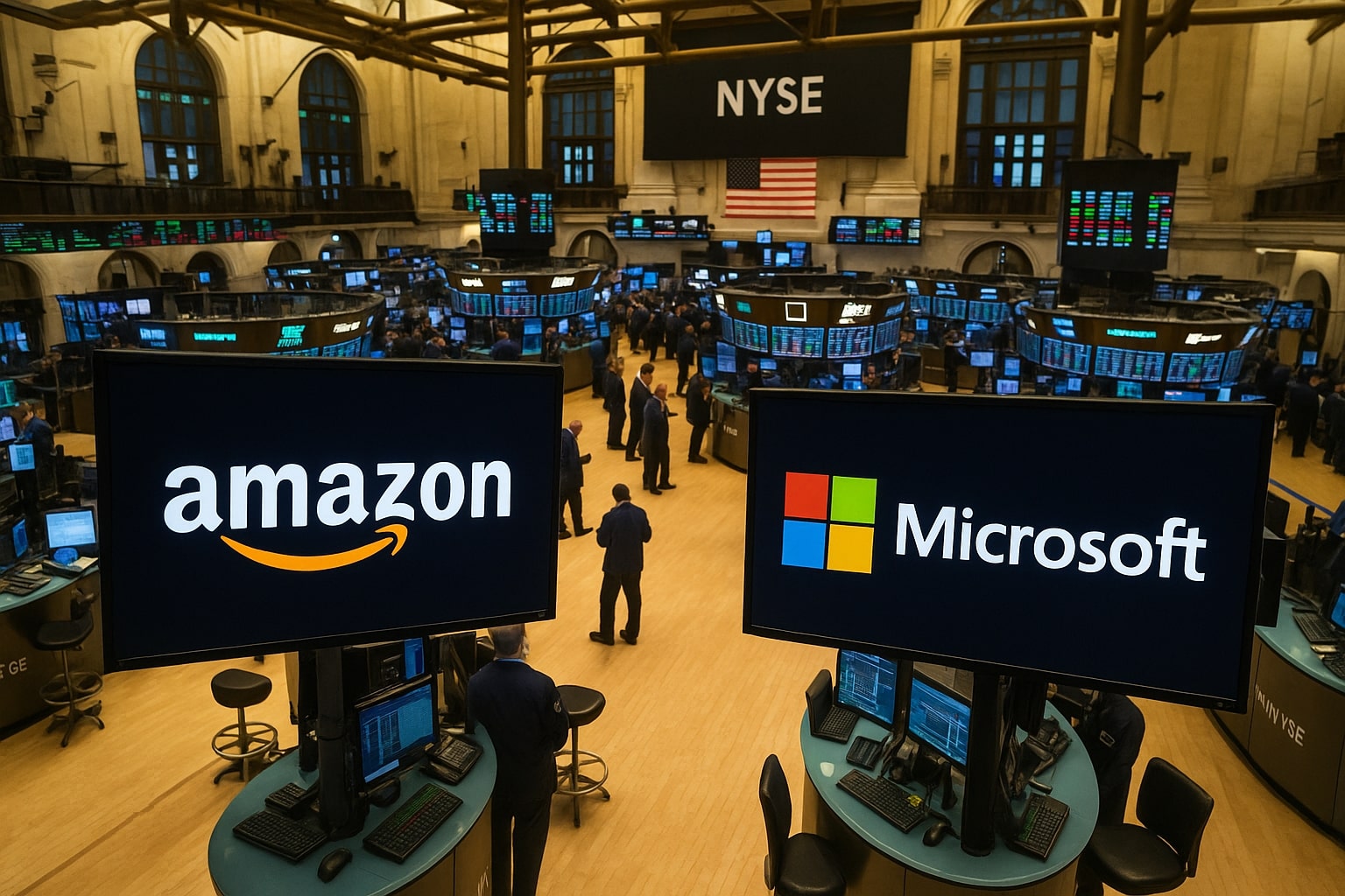 Microsoft MSFT Stock vs Amazon AMZN Stock: AI, Cloud, and Growth Divide