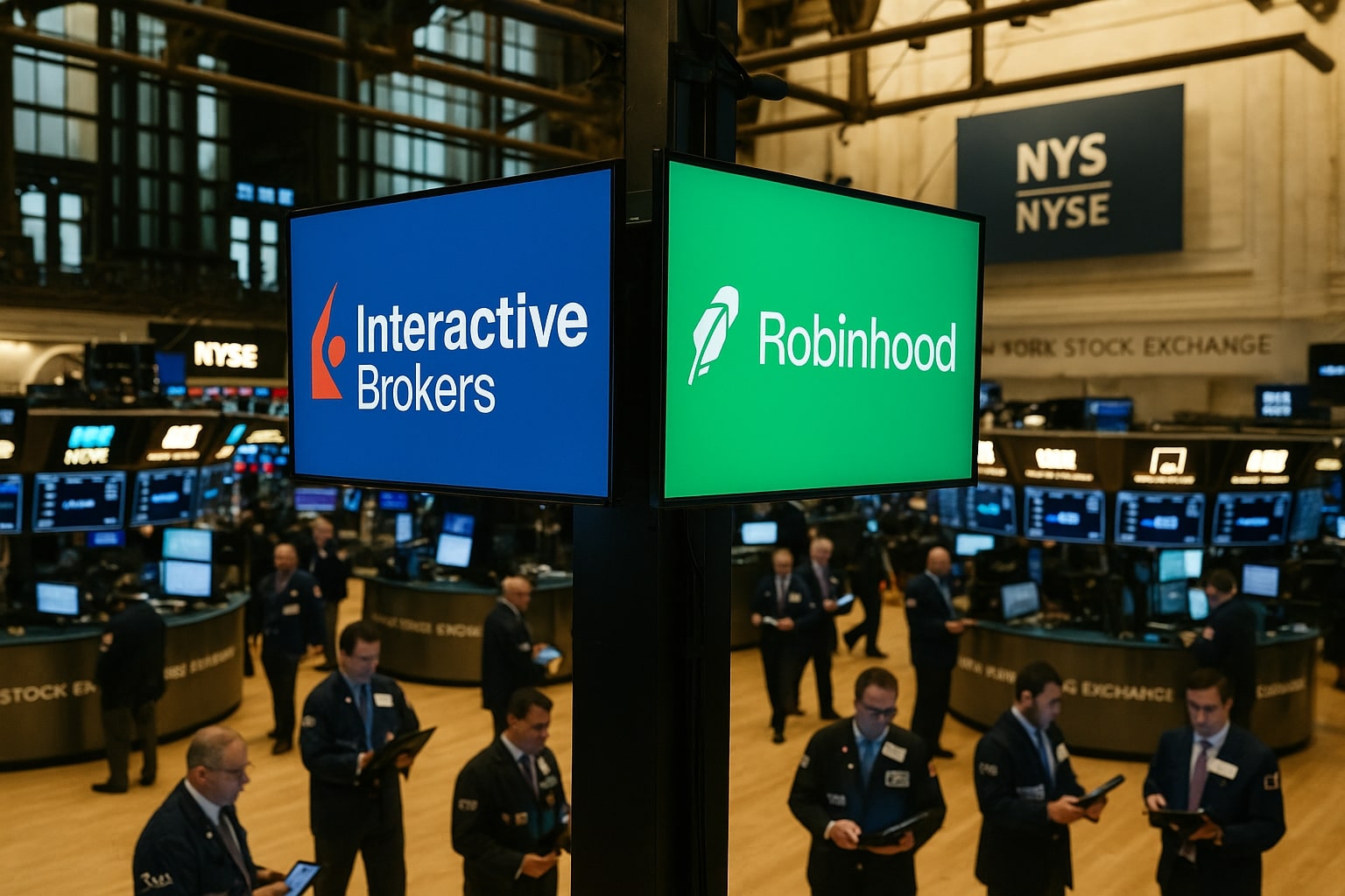 IBKR Stock vs HOOD Stock – Broker Stock Battle Heats Up