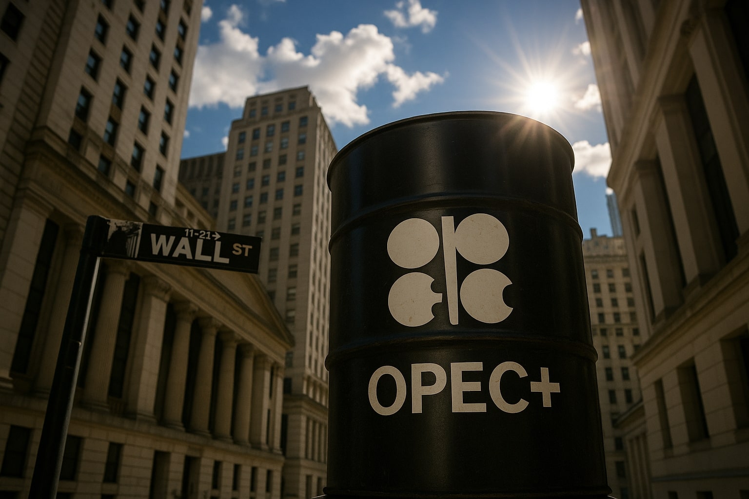 Oil Price Forecast - Oil Sink 8% as OPEC+ Debates New Output Boost and Iraq Restarts Northern Exports — WTI Settles at $60.88, Brent at $64.53