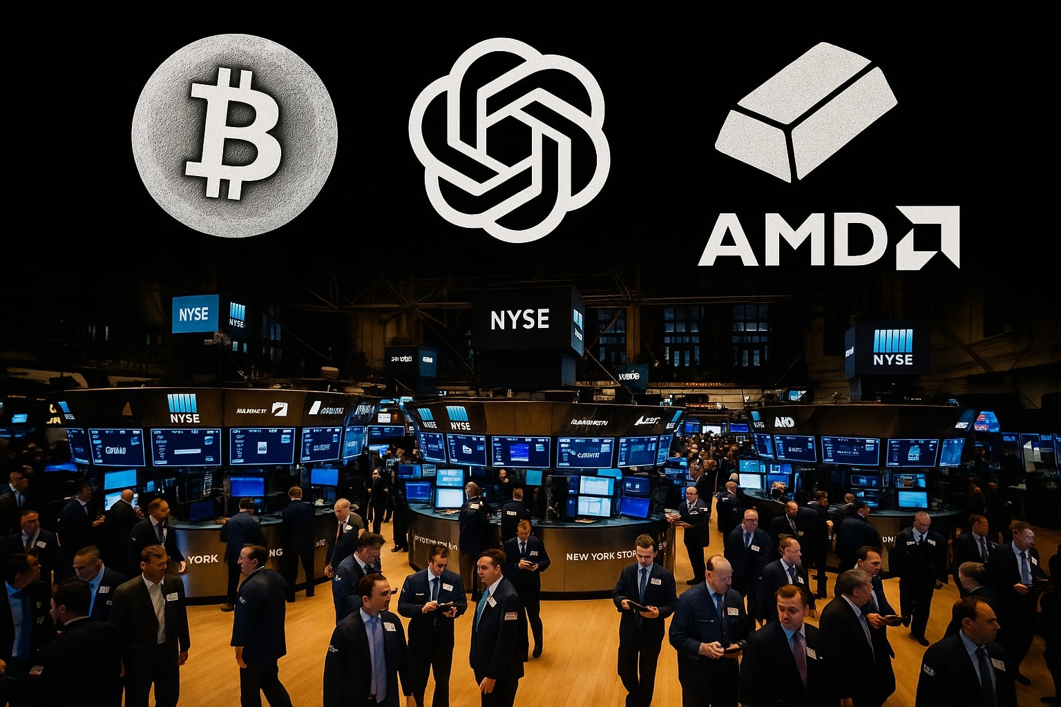 Stock Market Today – Nasdaq 22,941 & S&P 500 6,740 Hit Records on AMD’s AI Surge and Gold’s $4,000 Charge