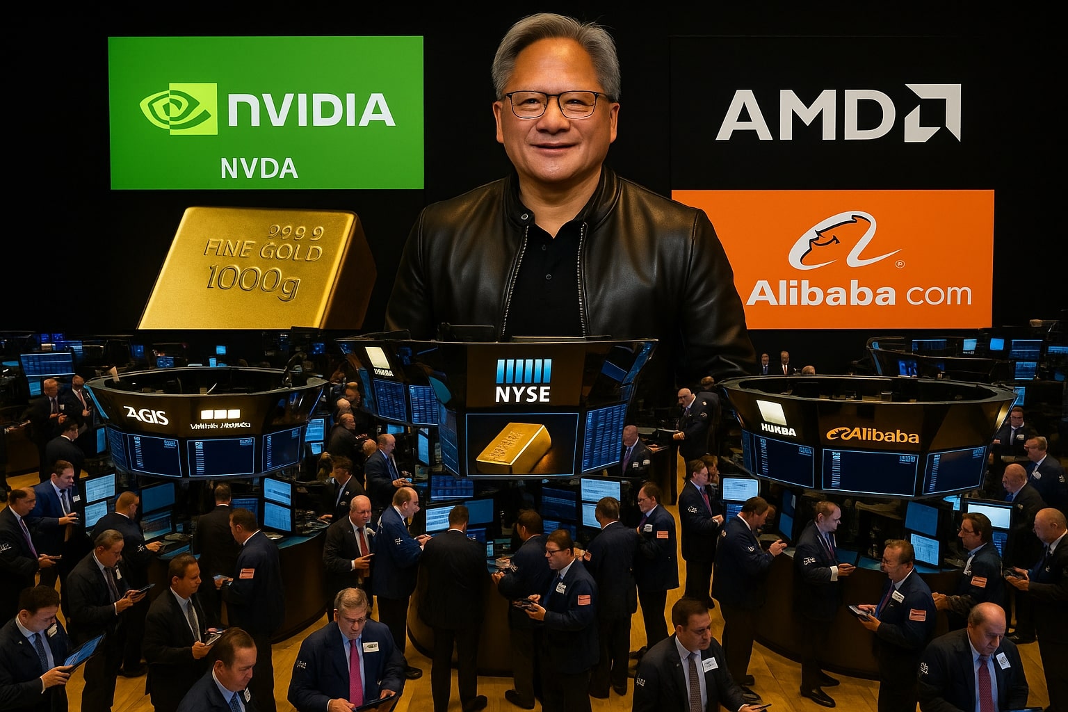Stock Market Today - Wall Street Rips Higher: Nasdaq Breaks 23,000, Gold Hits $4,065 as AI Surge