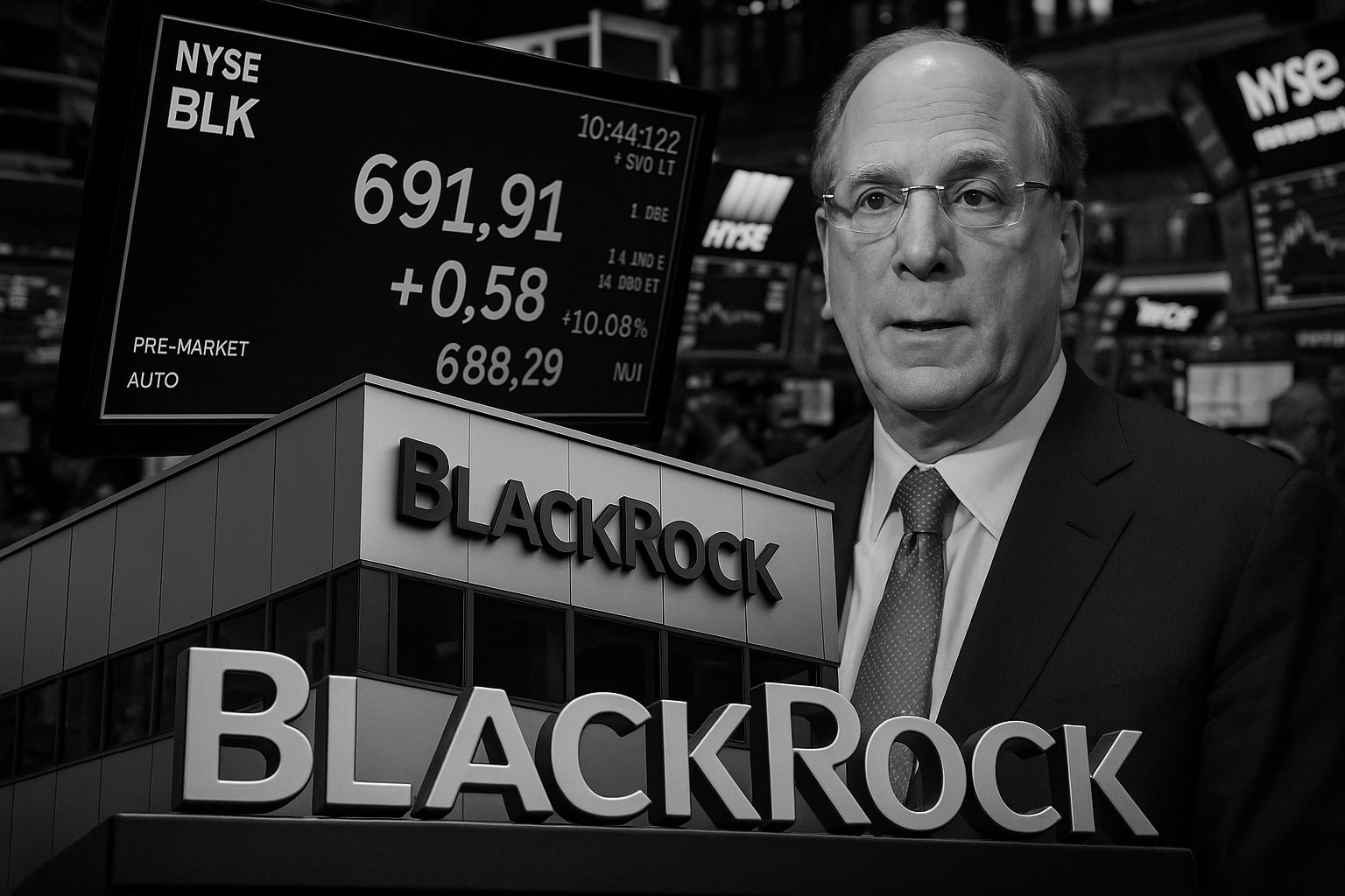 BlackRock Stock Price Forecast - (NYSE:BLK) Hits $1,247 as $10.5T AUM, and 21% YTD Rally