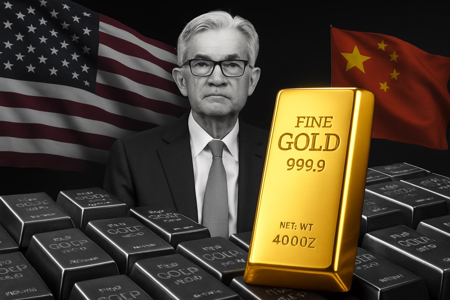 Gold Price Forecast - XAU/USD Breaks Below $4,000 as Fed Caution and Stronger Dollar Pressure Prices