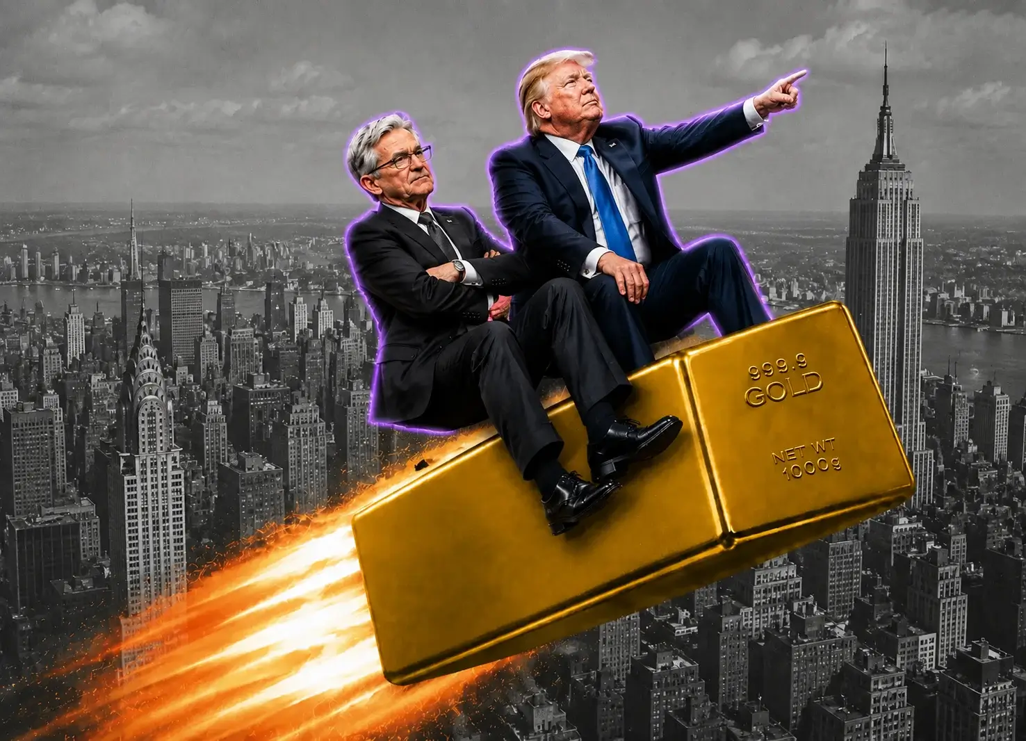 Gold Price Forecast — XAU/USD Tests $4,500 While Rate-Hike Fears and a Surging Dollar Do the Damage