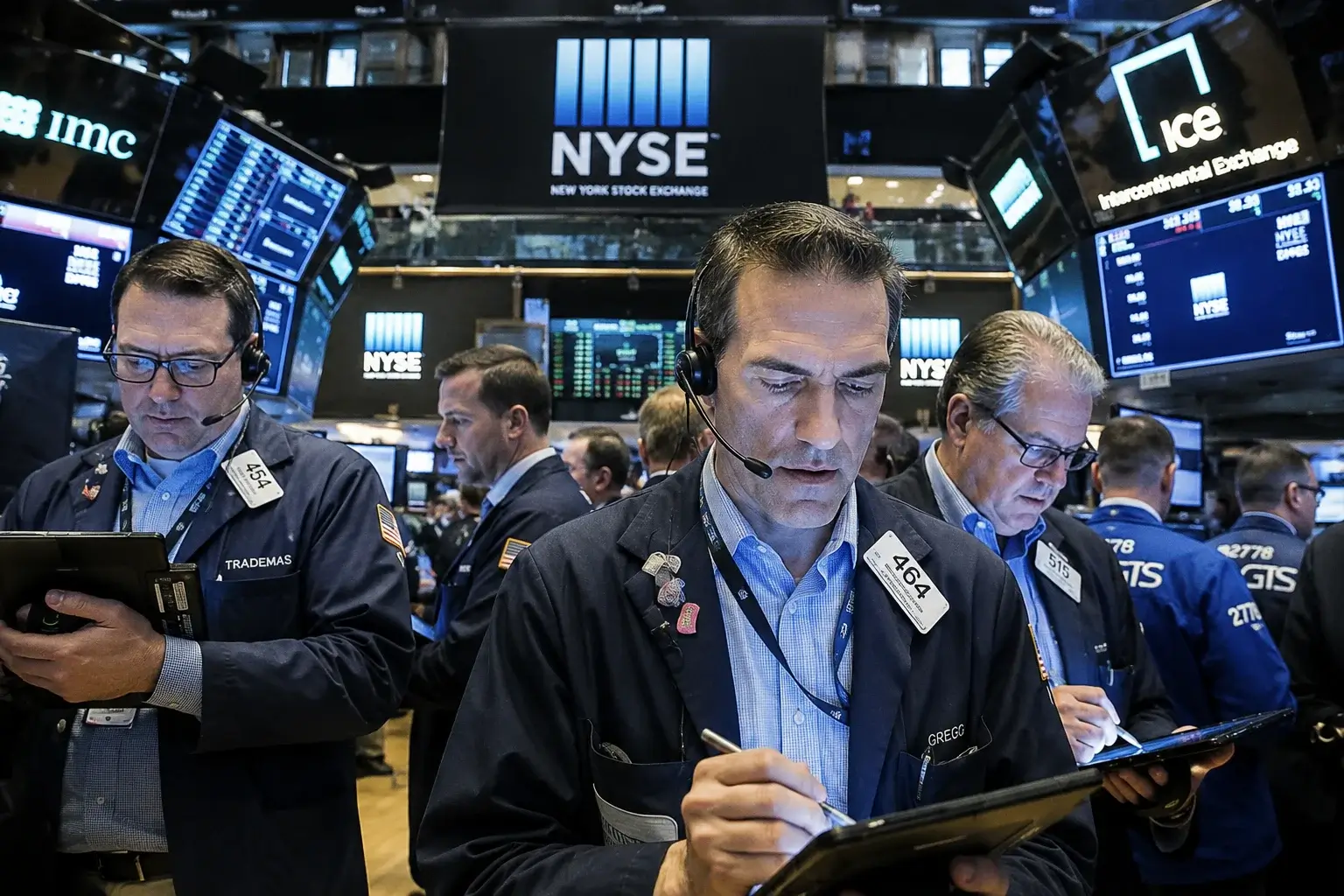 Dow Sets New Record Near 53,400 as Chip Rotation Pulls Nasdaq Down 0.9%