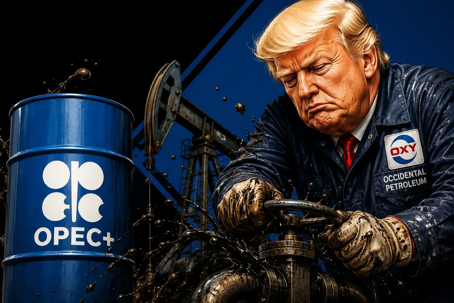 OXY Rips 4% to $53.90 as Evercore Double-Upgrade and Oil Spike Lift the Highest-Beta Major — Occidental's Deleveraging Story Targets $65