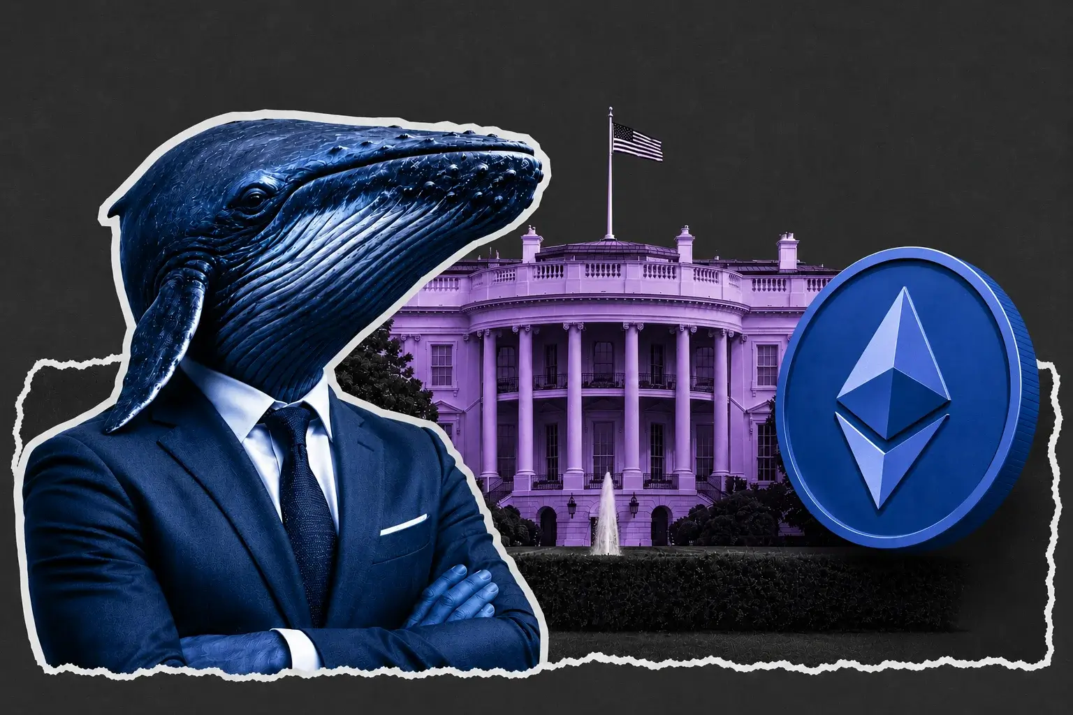 Ethereum Grinds At $1,906 As Whale Cohort Hits Record 19.6M Coins And Staking Locks 34% Of Supply
