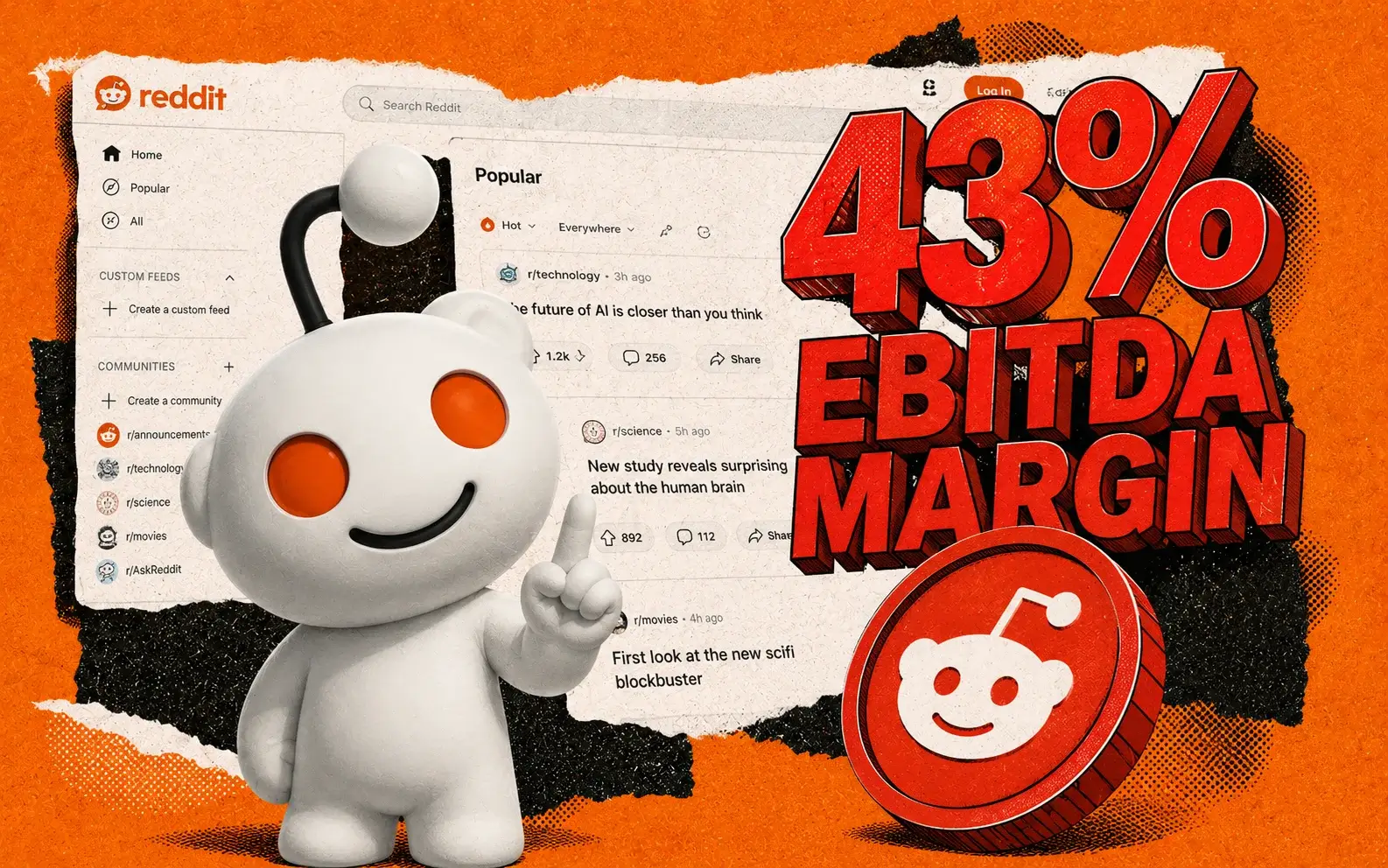 Reddit Rebuilds To $155 With Revenue Up 61% And A 43% EBITDA Margin — $157.57 Buyback Line Is The Level