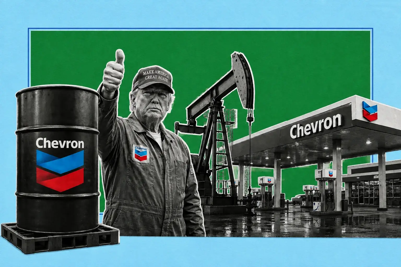 Chevron Nearly Quintuples Profit to $12.1B and Trades Below the Print: 21.4% ROCE, Record 1.07M bpd Refining