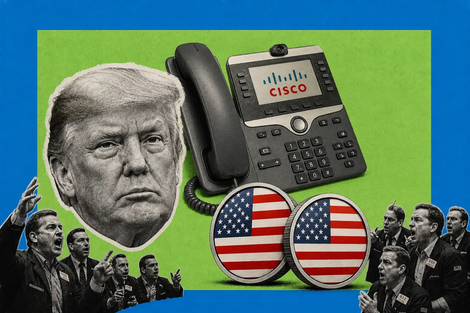 Cisco Drops to $116.40 as 210 Basis Points of Margin Erase a Record $17.3B Quarter