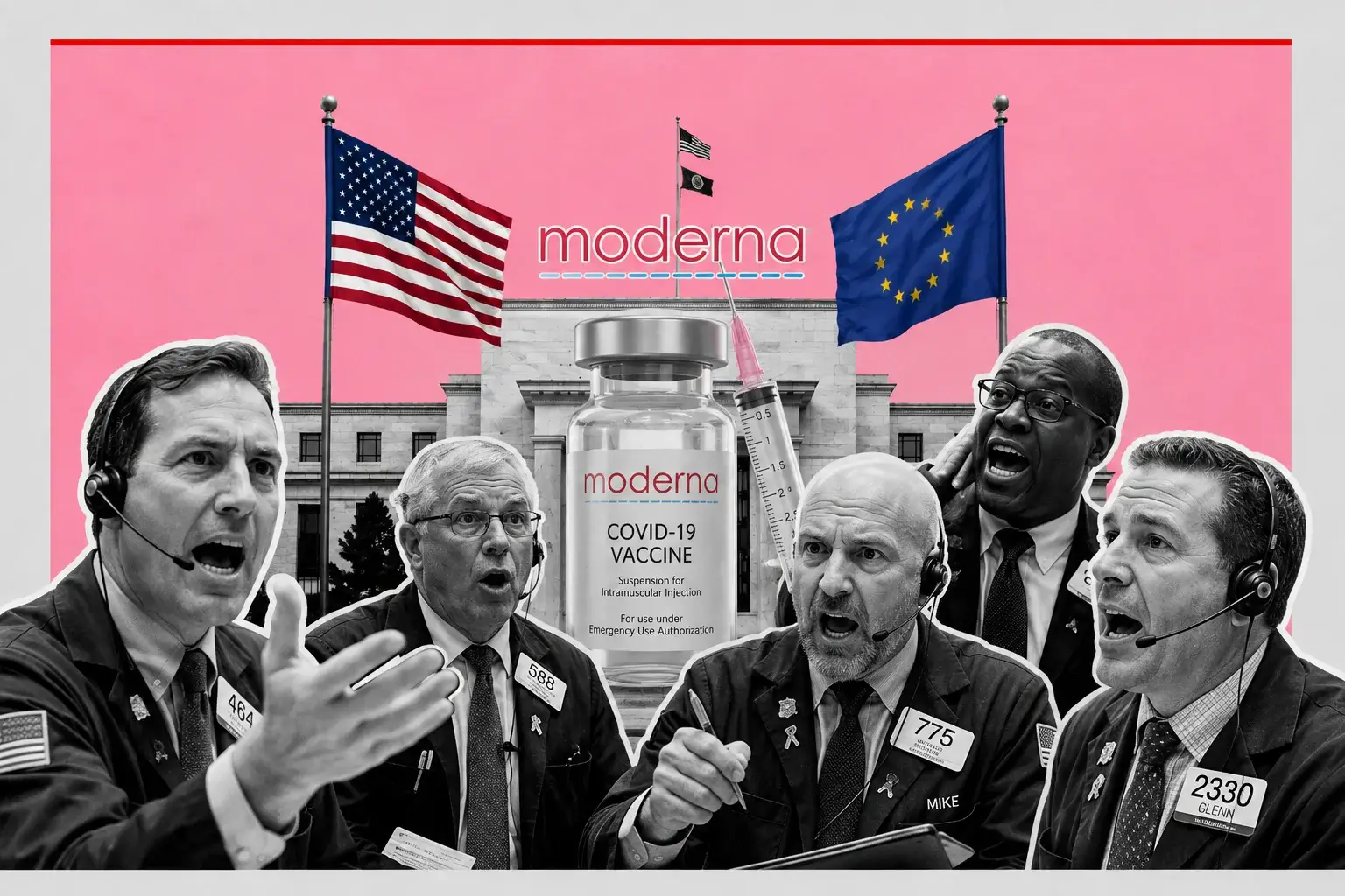 Moderna Adds $23B in One Session on a Readout Containing No Hazard Ratios