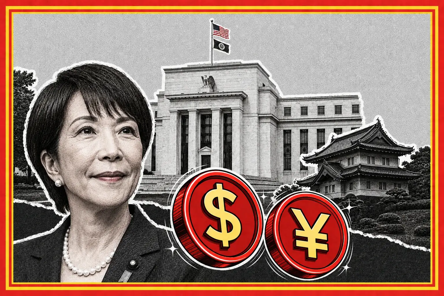 Dollar-Yen Grinds Back to 159.08 Against a 250 Basis Point Rate Gap