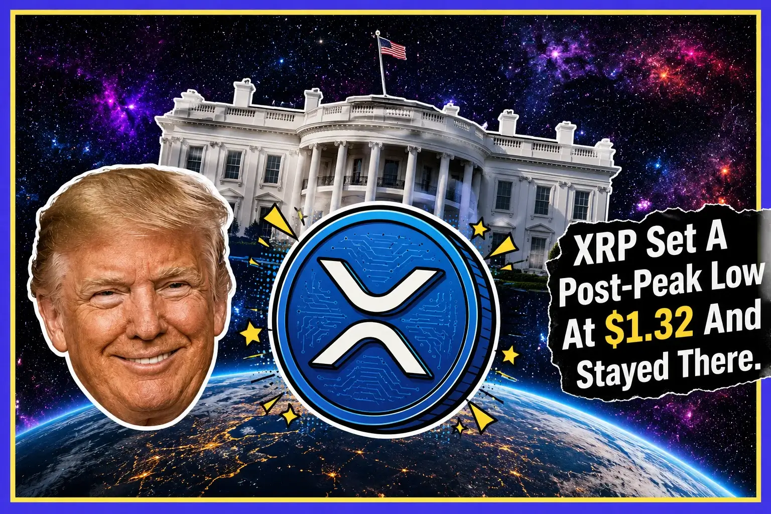 XRP Breaks Below $1.35 Support After 71.8% August Run From $0.988 to $1.698