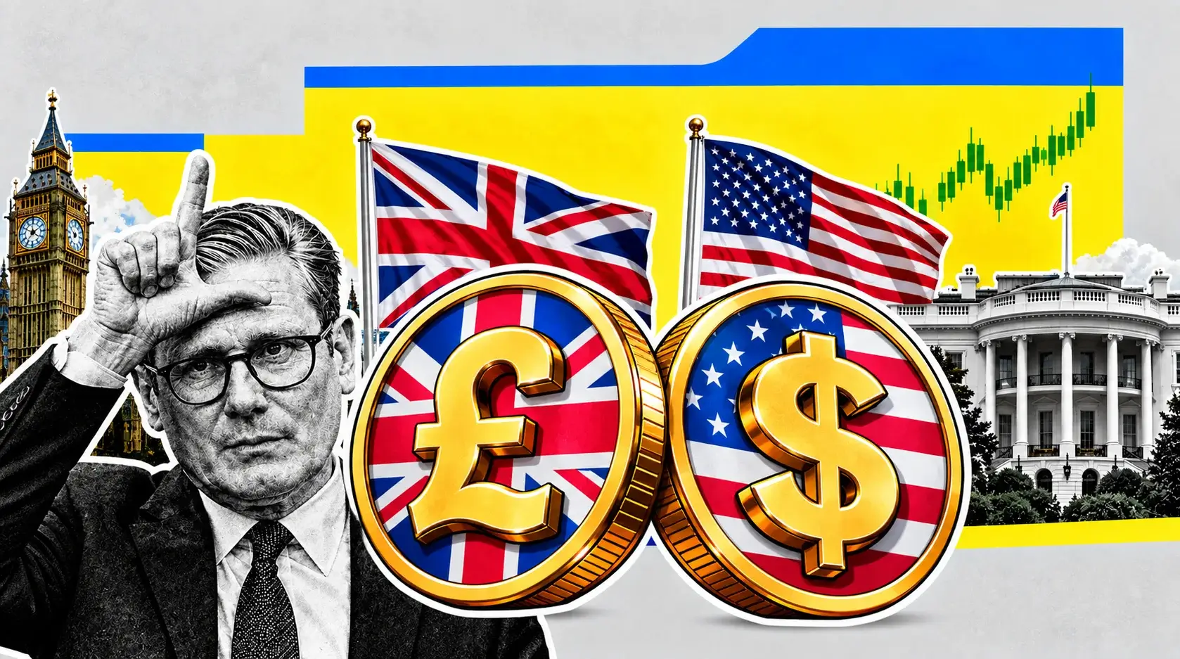 Pound (GBP/USD) Grinds at 1.3500 With the Rate Gap Down to 12.5 Basis Points — Friday's Data Decides the Break