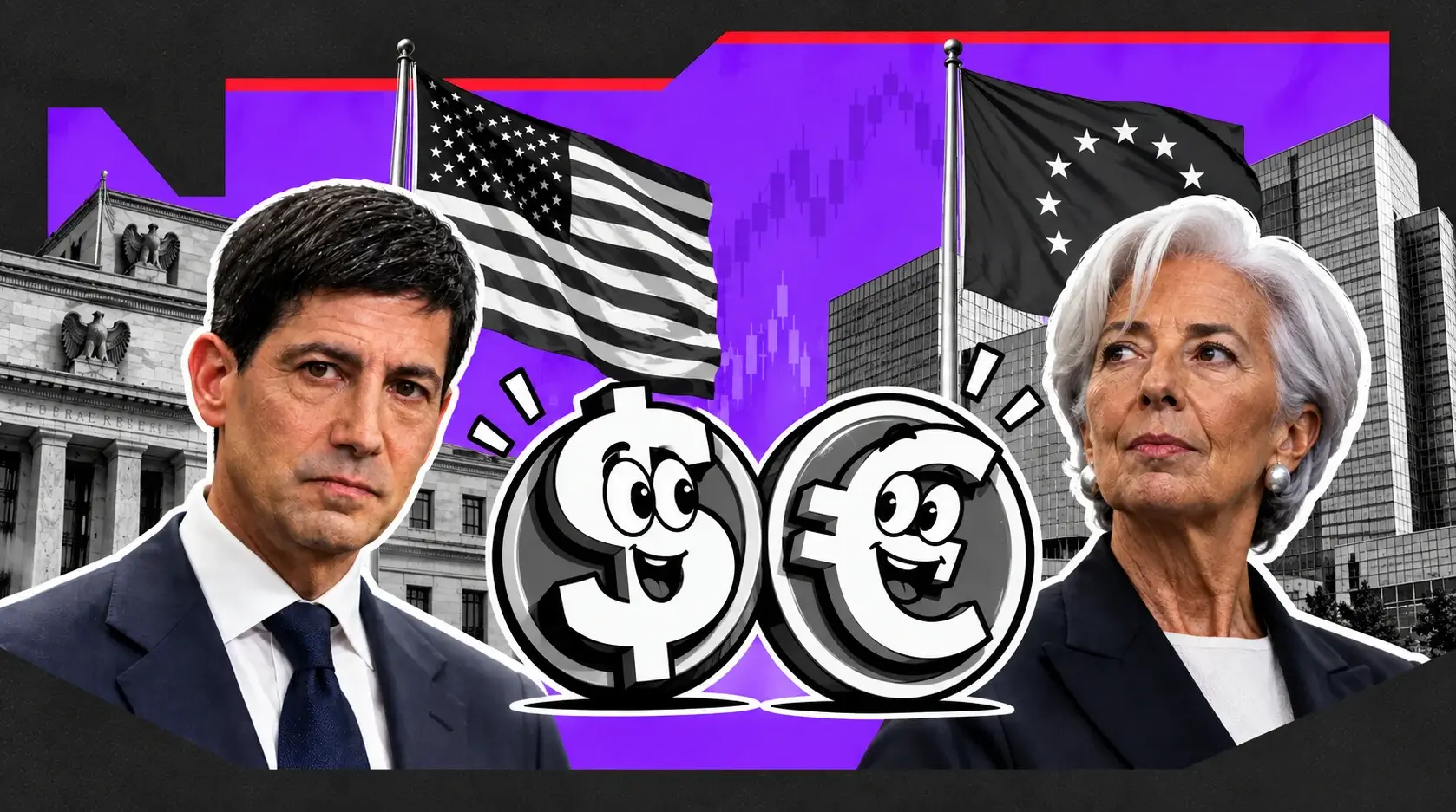 Euro Holds 1.1464 After 172-Pip Slide From ECB-Day High as Fed Out-Hawks Frankfurt — Break of 1.1435 Opens 1.1400
