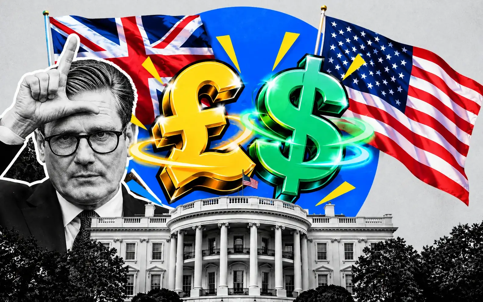 Pound Sinks to 1.3250 as US PMI at 58.7 Dwarfs UK's 51.7 and BoE November Hike Odds Slip to 60%