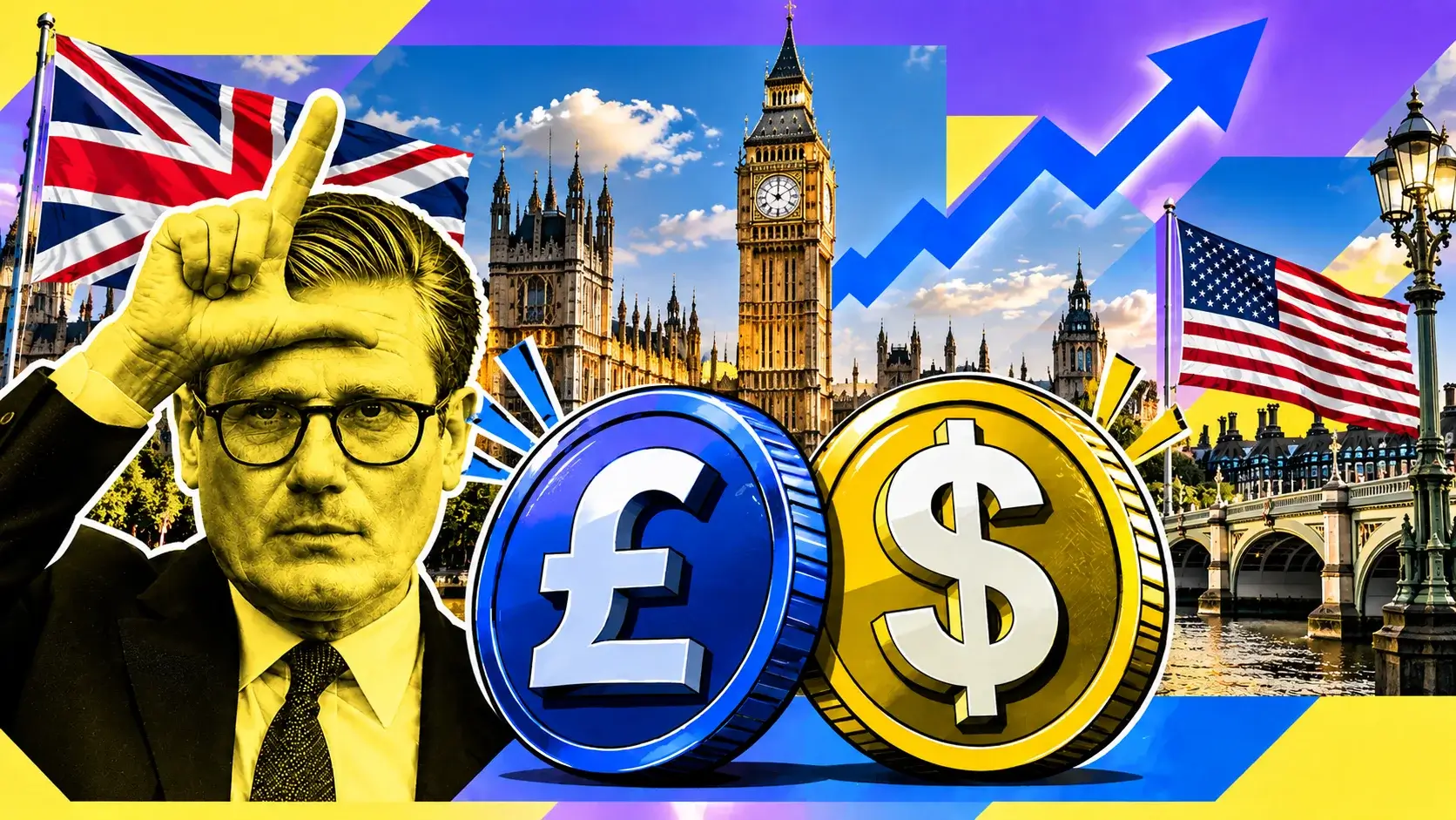 Sterling Trapped Below 1.3300 as the Fed Outpaces the BOE — 1.3203 Floor Guards the Path to 1.3395
