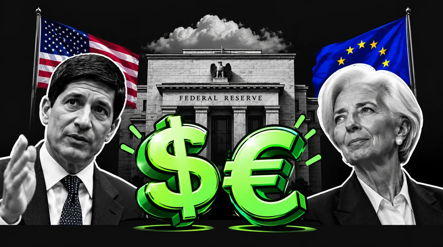 Euro at 1.1338 Sits on a Double Floor as the Dollar Index Tests 101.40, Fed–ECB Spread Heads to 162.5 Basis Points